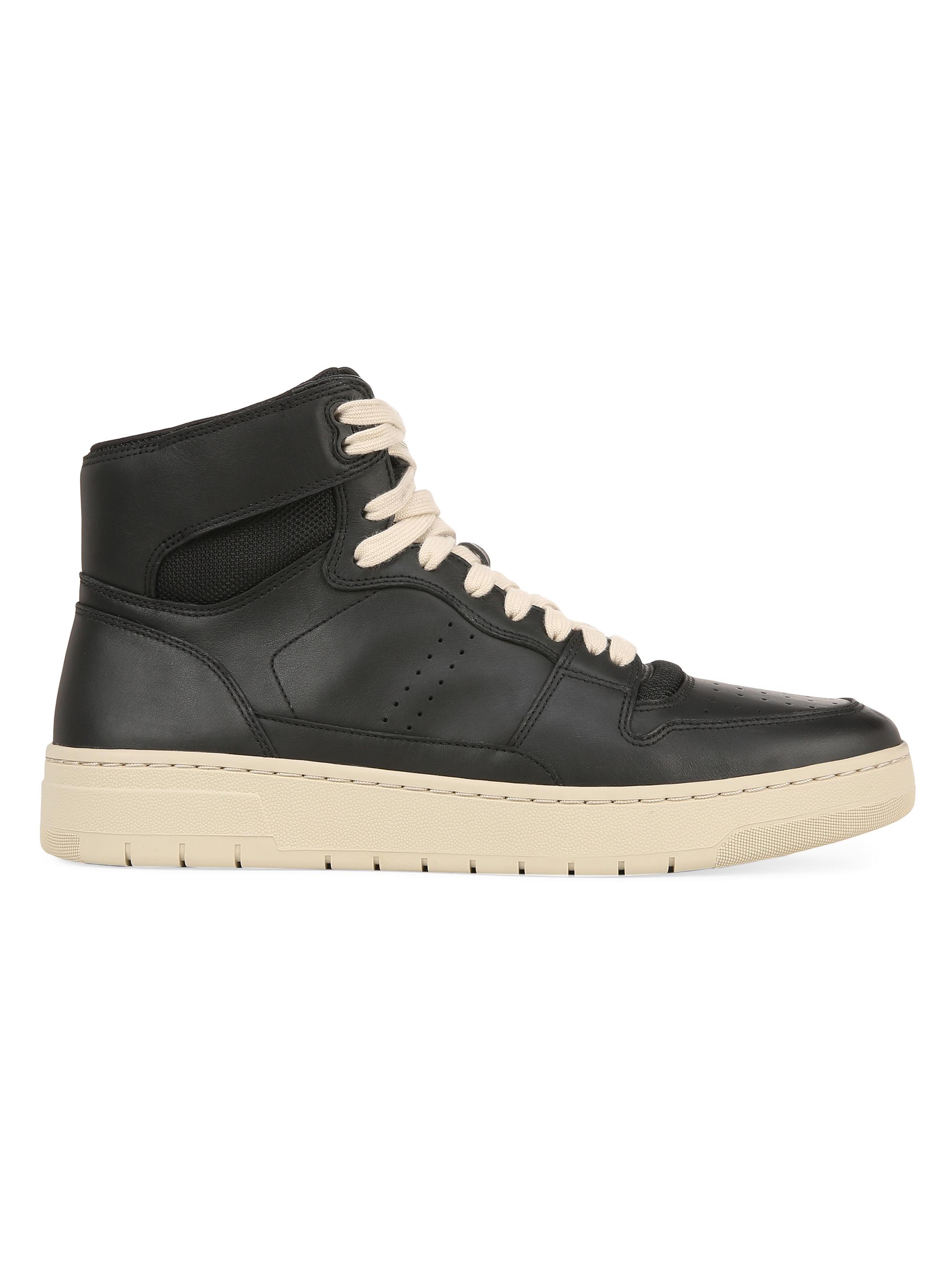 Vince Men's Mason High-Top Leather Sneakers - Black