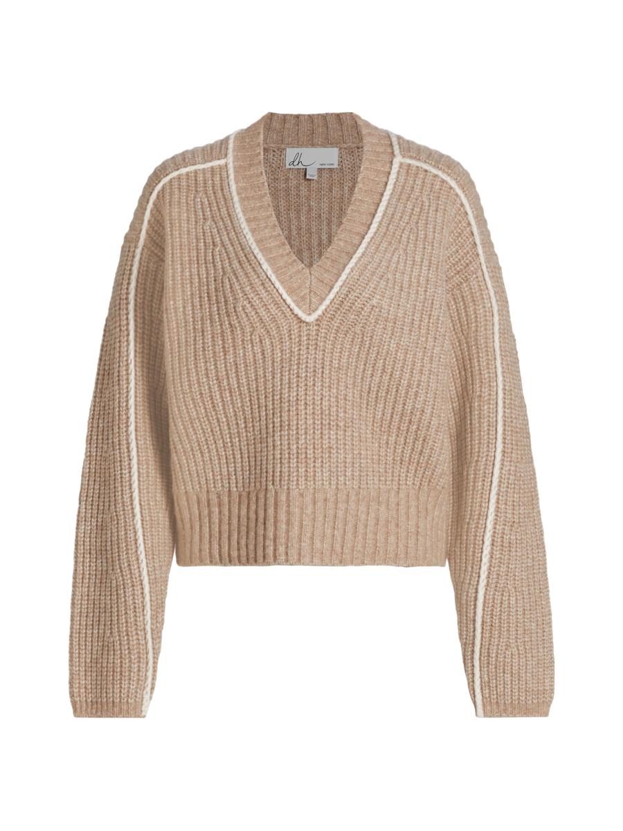 トップス DKNYC Crew Neck Shaggy Knit Sweater SLY ニット セーター 「2025AW」SHAGGY YARN LOGO C/N TOPS