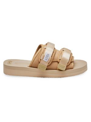 Moto Suede Sandals