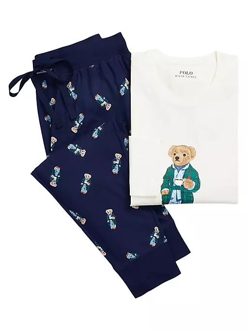 Polo Ralph Lauren - Polo Bear Long-Sleeve Pajama Set