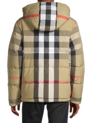 Burberry reversible down Vintage-check gilet - Black