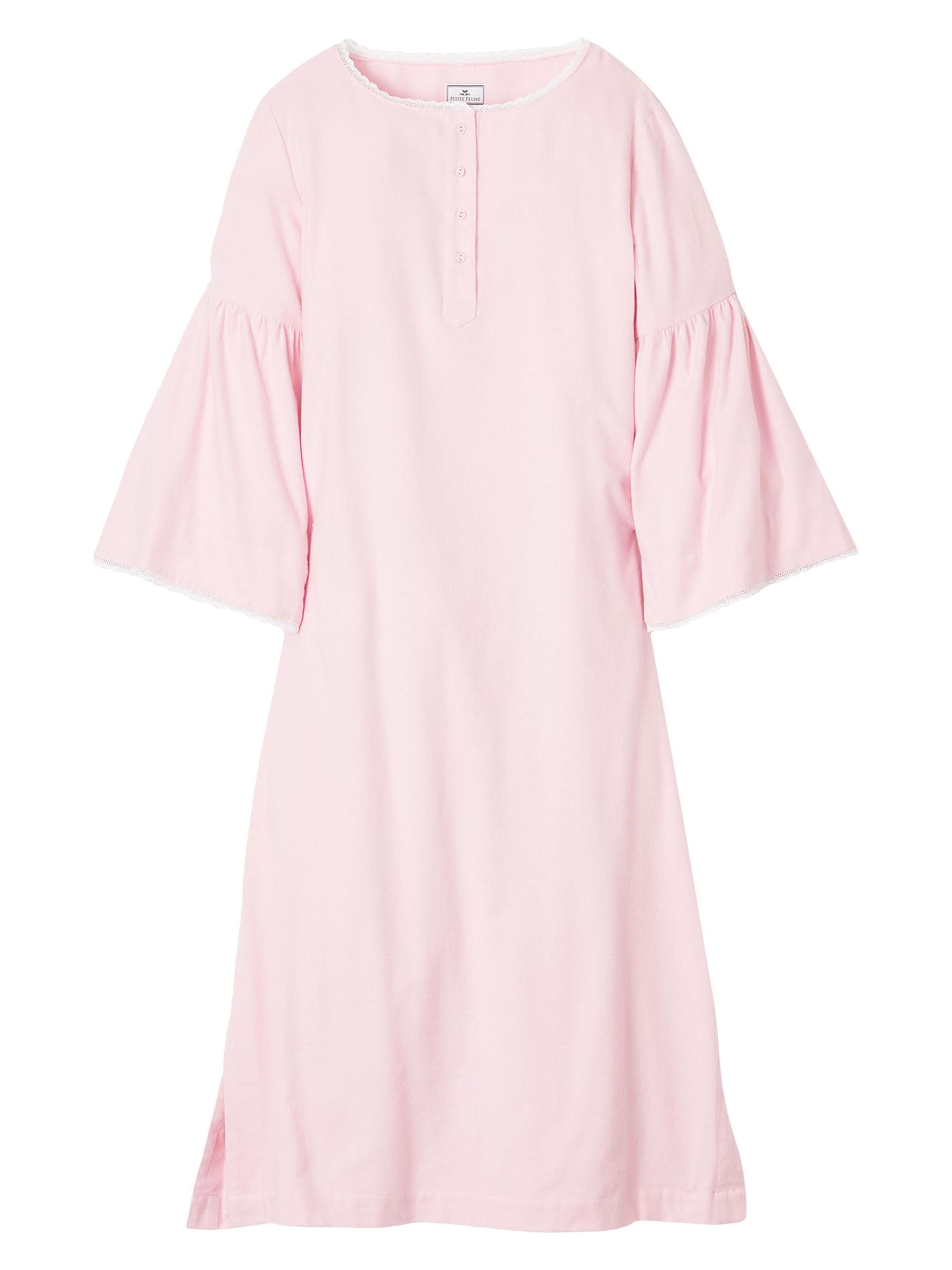 Petite Plume Flannel Seraphine Nightgown - Pink