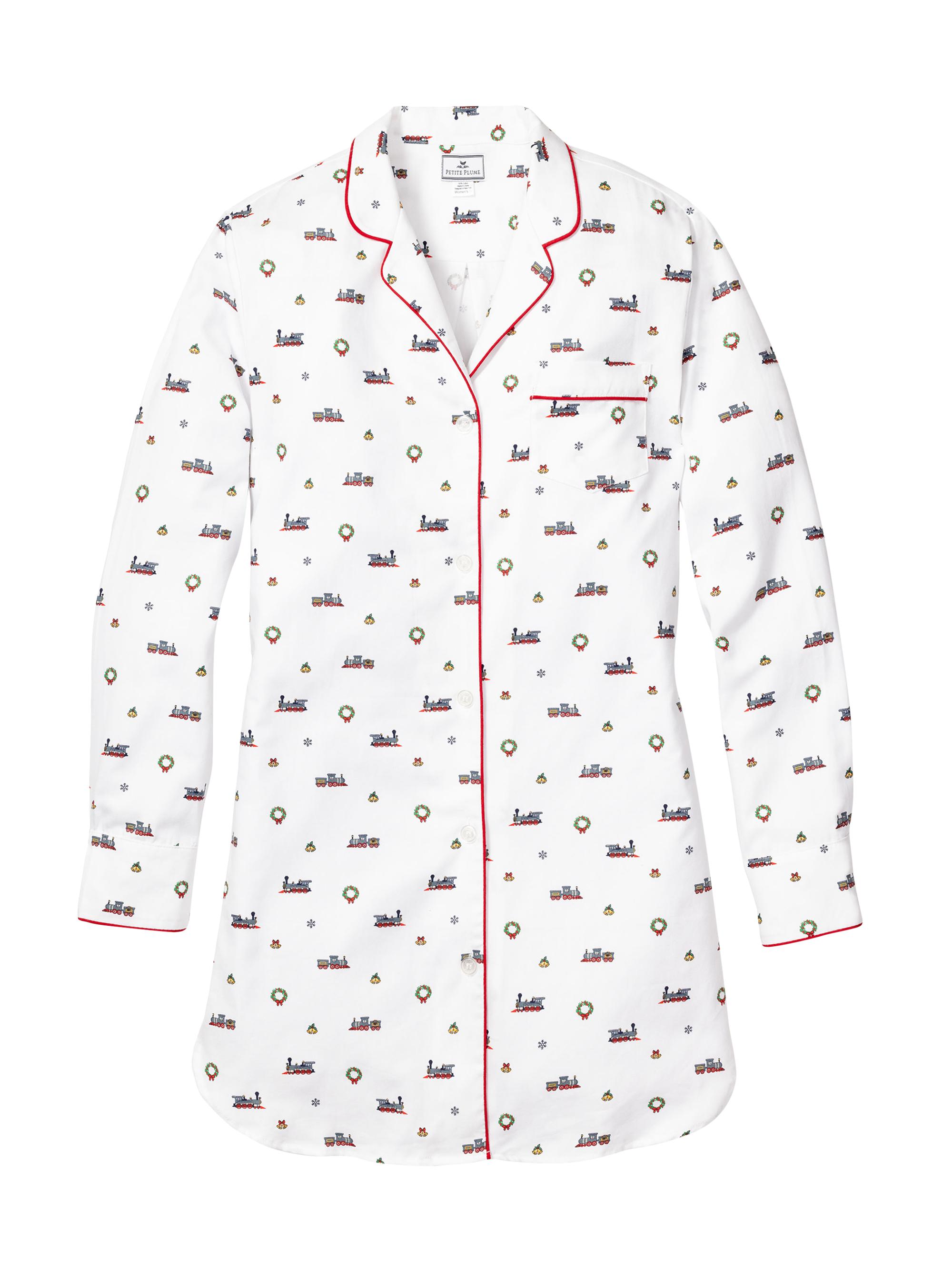 Petite Plume Arctic Express Nightshirt - White