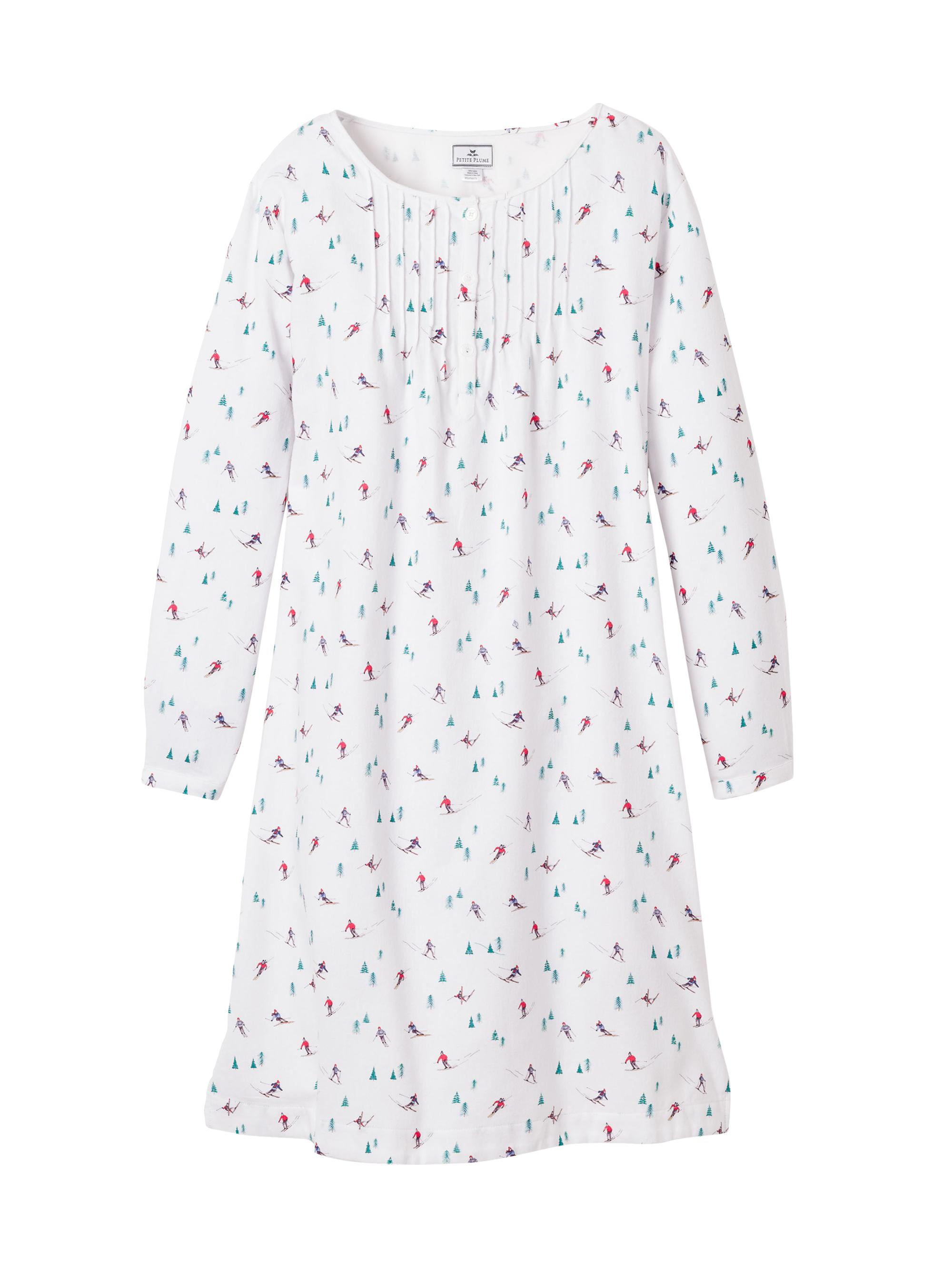 Petite Plume Beatrice Apres Ski Nightgown - White