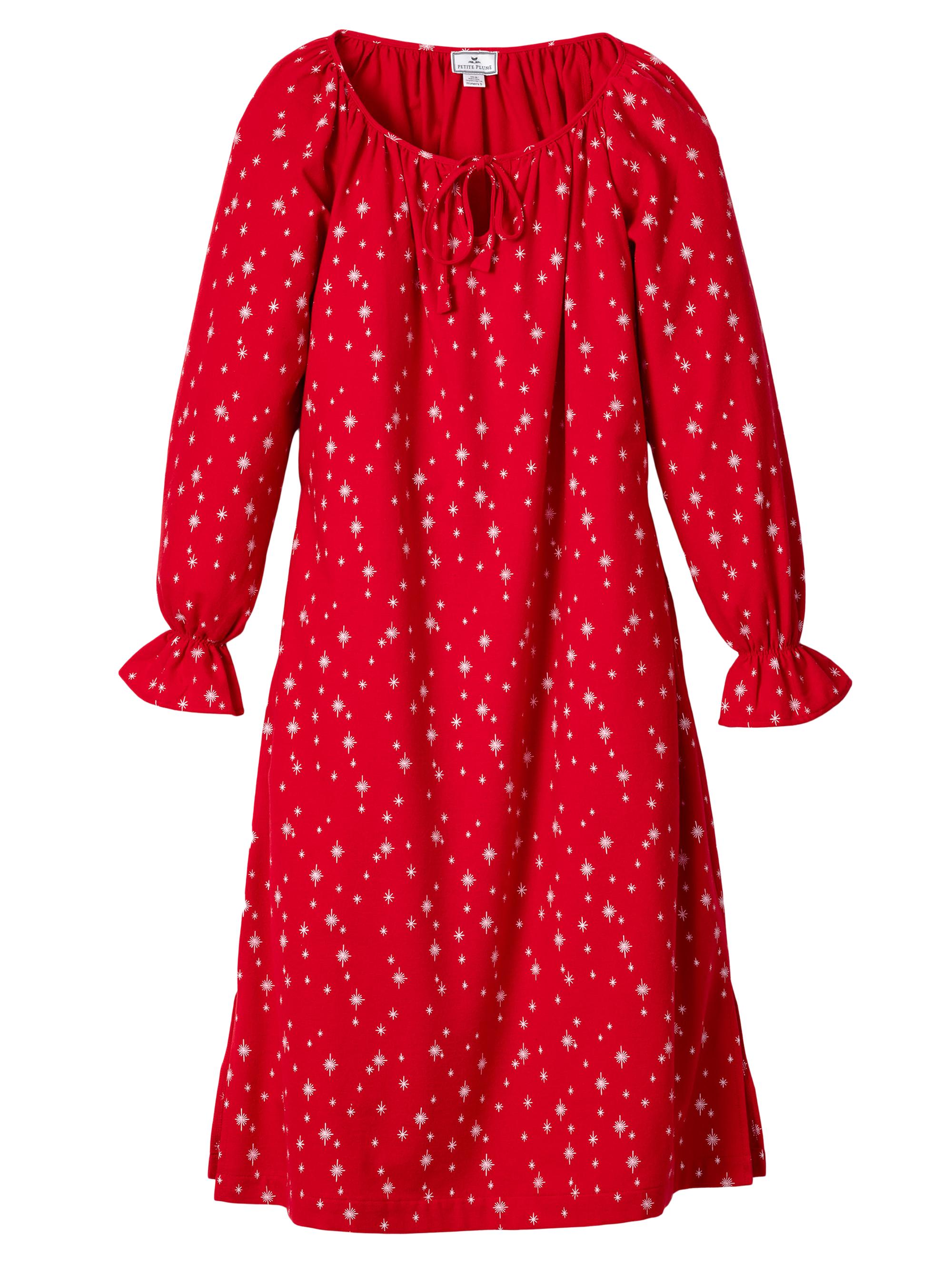 Petite Plume Starry Night Delphine Nightgown - Red