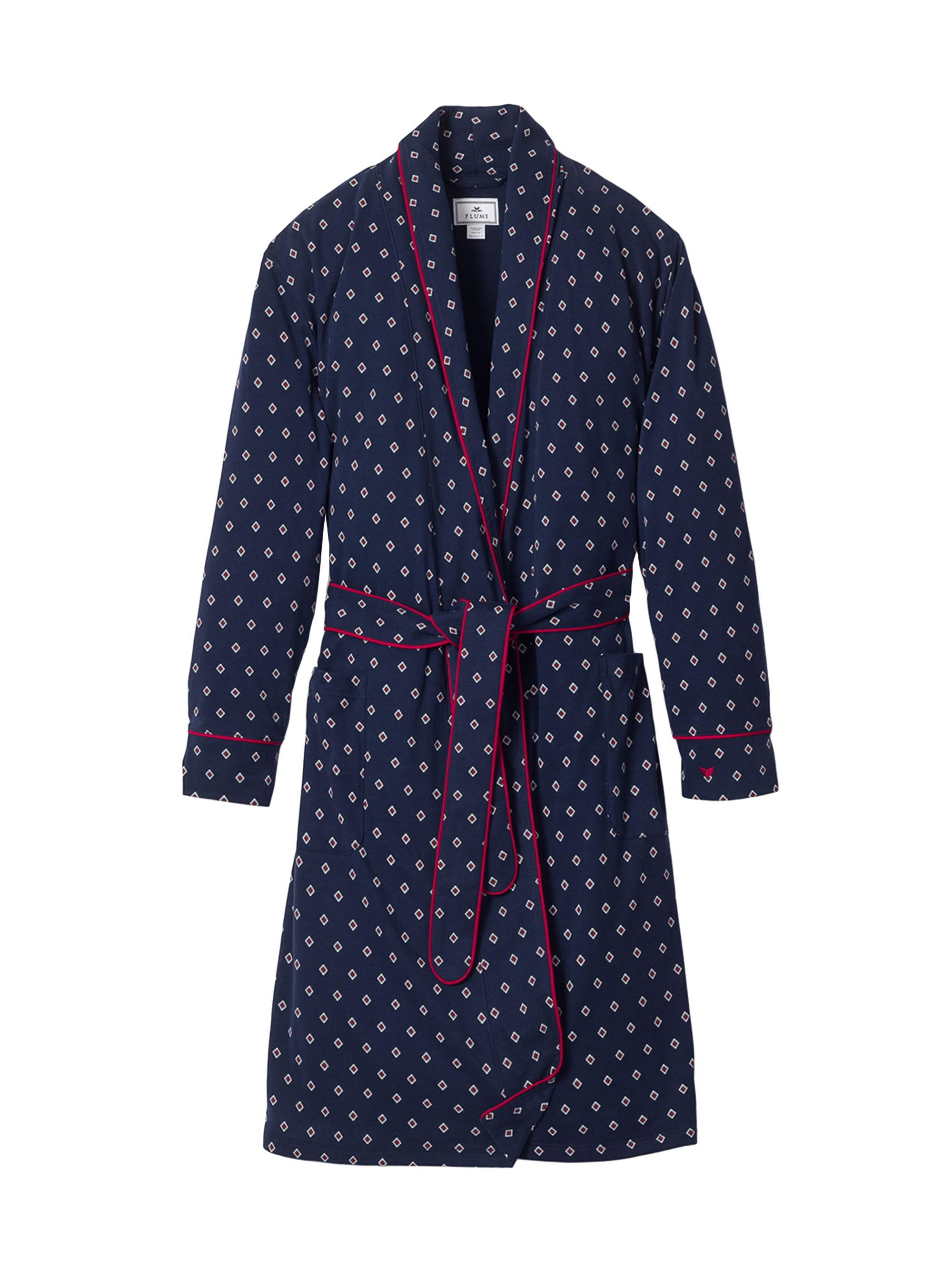 Petite Plume Foulard Robe - Navy