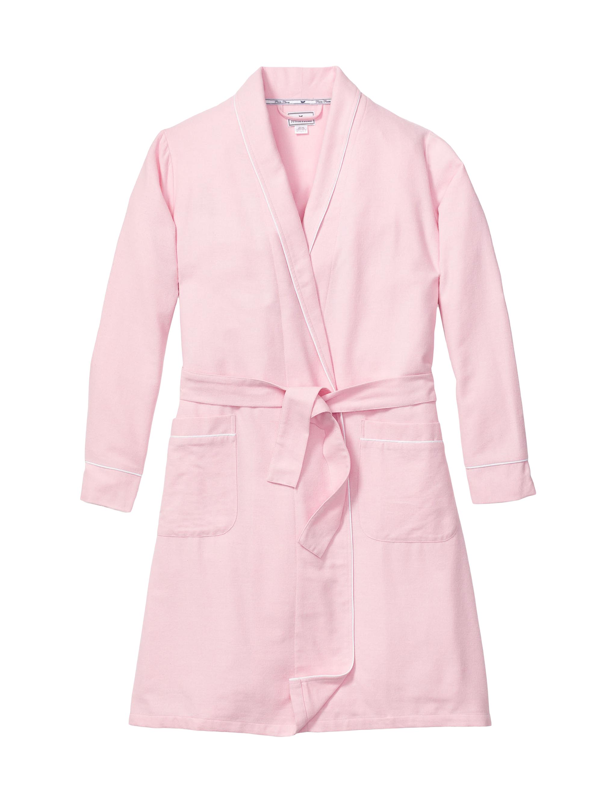 Petite Plume Flannel Robe - Pink