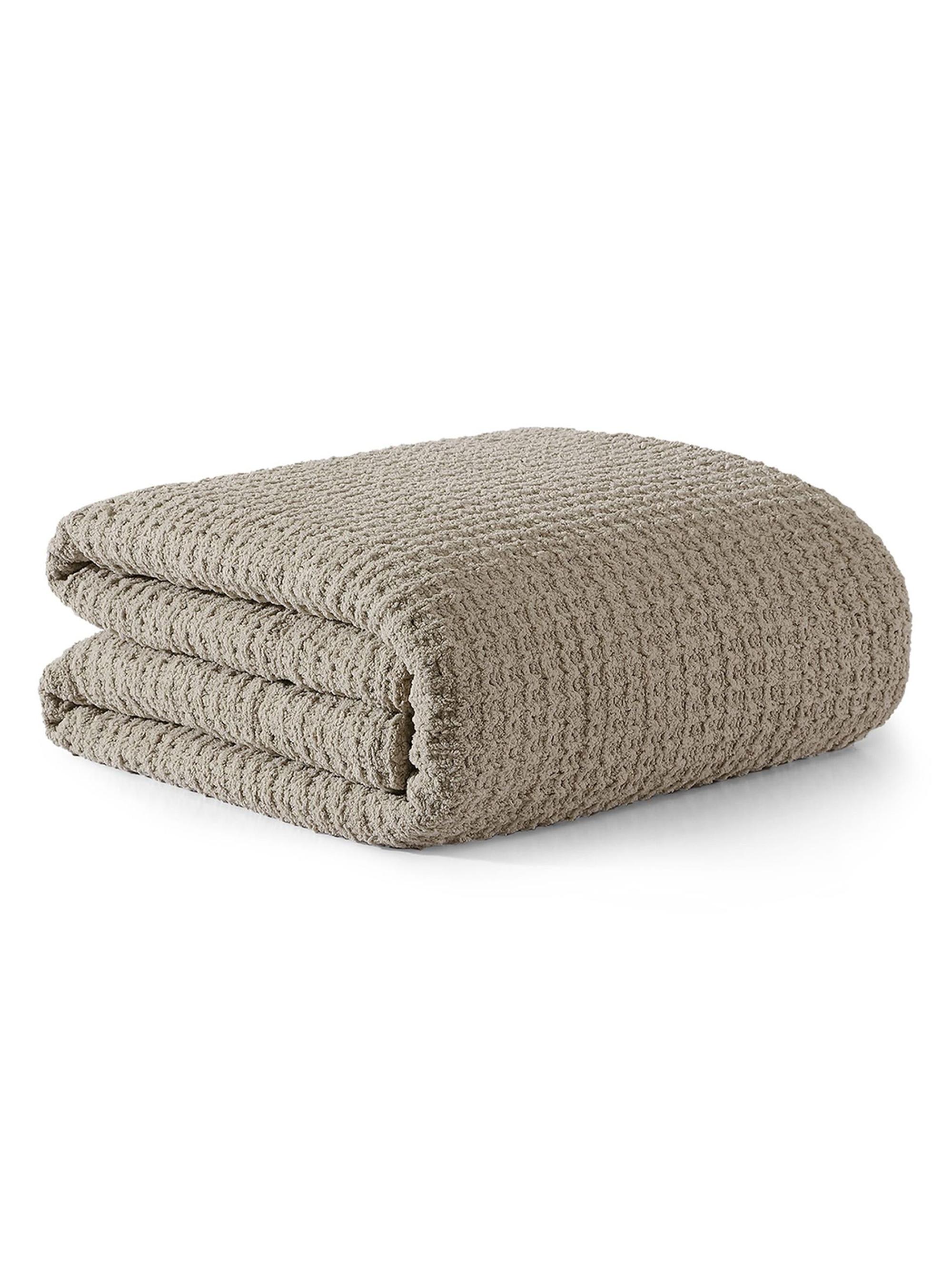 Sunday Citizen Snug Waffle Comforter - Taupe King