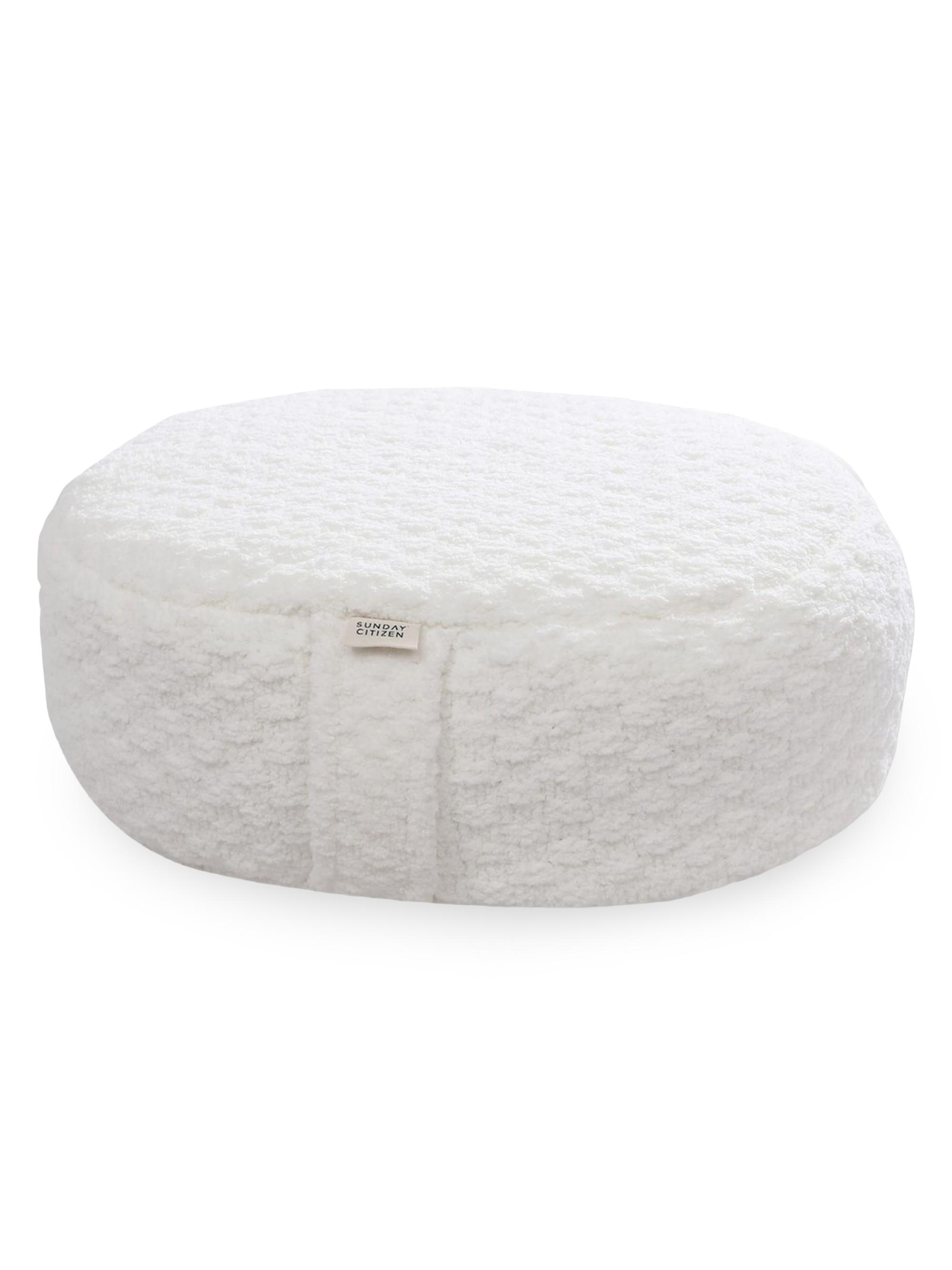 Sunday Citizen Crystal Meditation Pillow - Off White