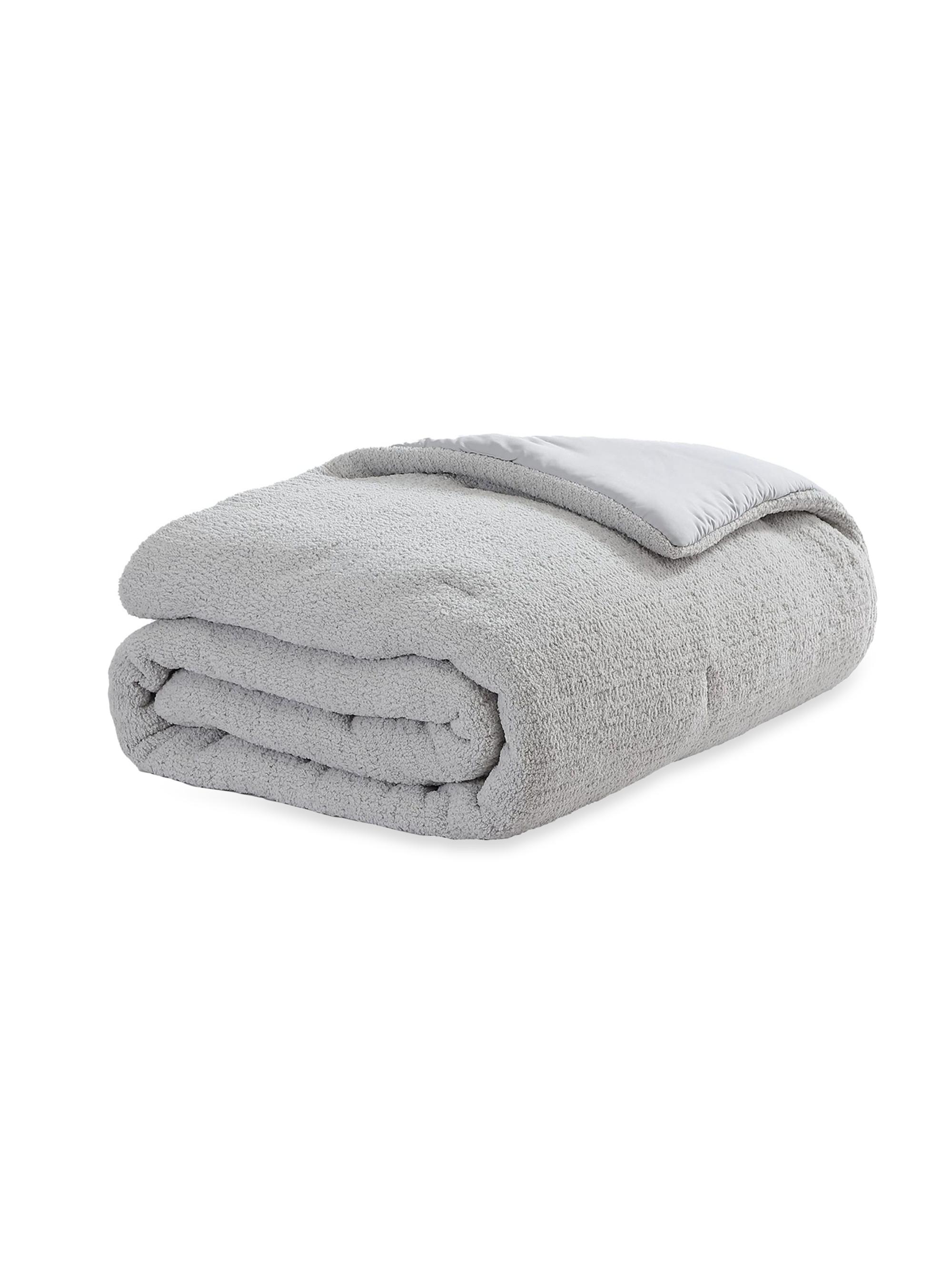 Sunday Citizen Snug Stitch Comforter - Cloud Grey Queen