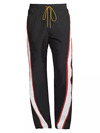 Nike Black With White/silver Stripe The Athletic Department Track Pants  Womens S