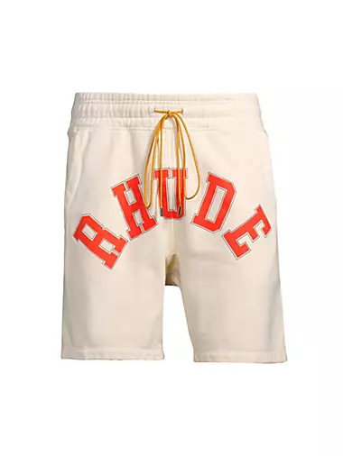 Celine Homme Wide-Leg logo-print Tech-Jersey Shorts - Men - Black Shorts - XL