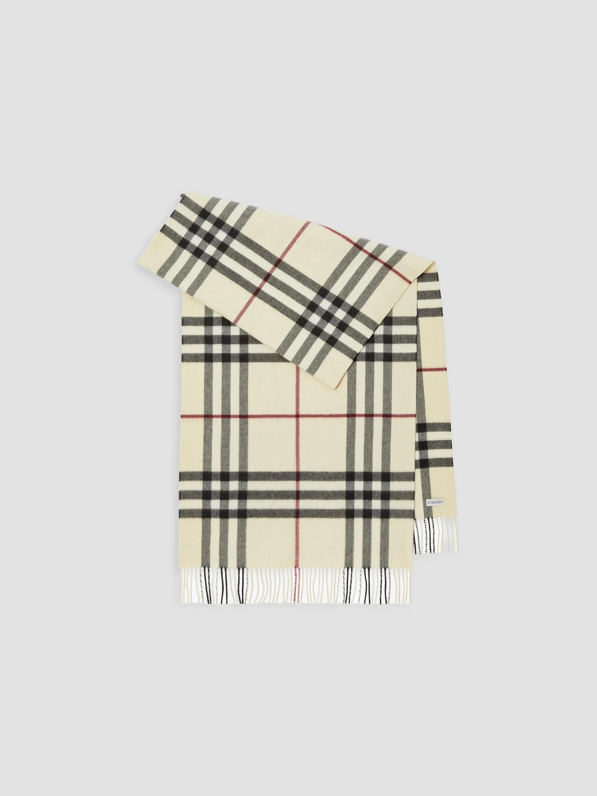 Burberry Check Cashmere Scarf | Saks Fifth Avenue
