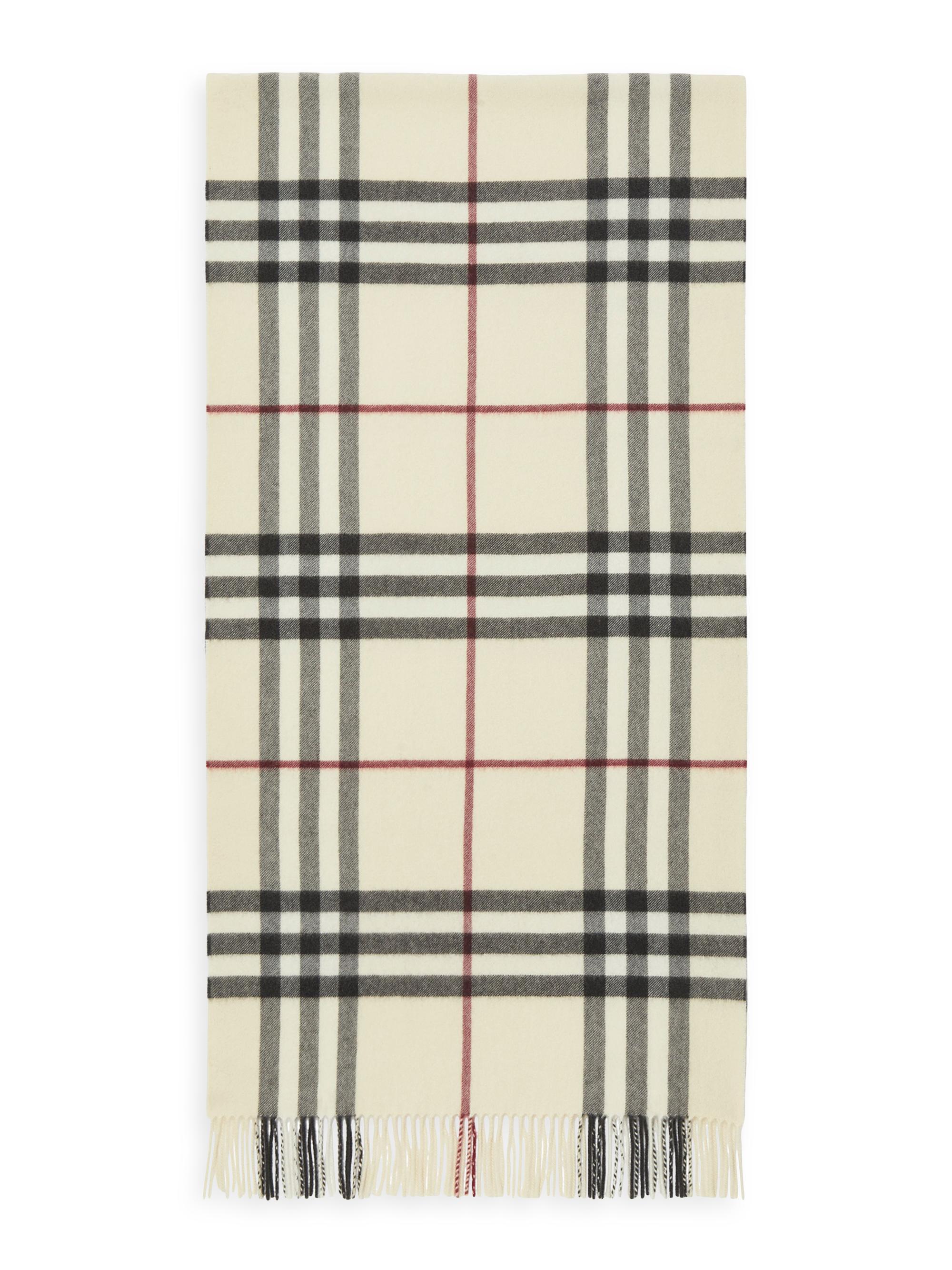 Burberry Check Cashmere Scarf | Saks Fifth Avenue
