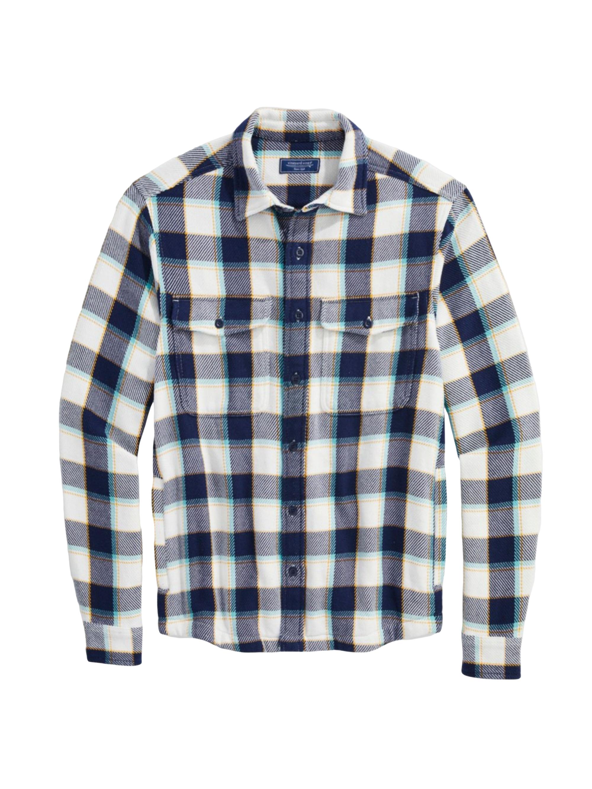 Vineyard Vines Heavy Twill Plaid Shirt Jacket | Saks Fifth Avenue