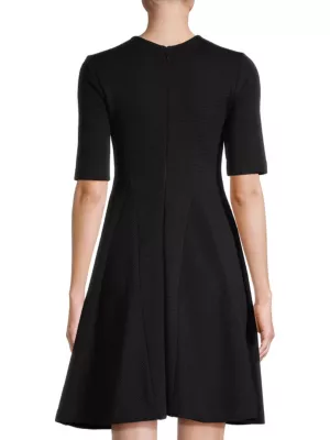 Armani Exchange Fit and Flare Dress