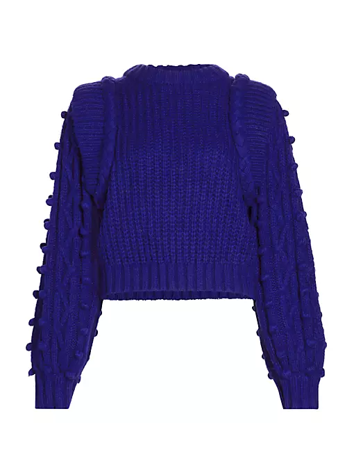 Farm Rio - Textured Braided Sweater