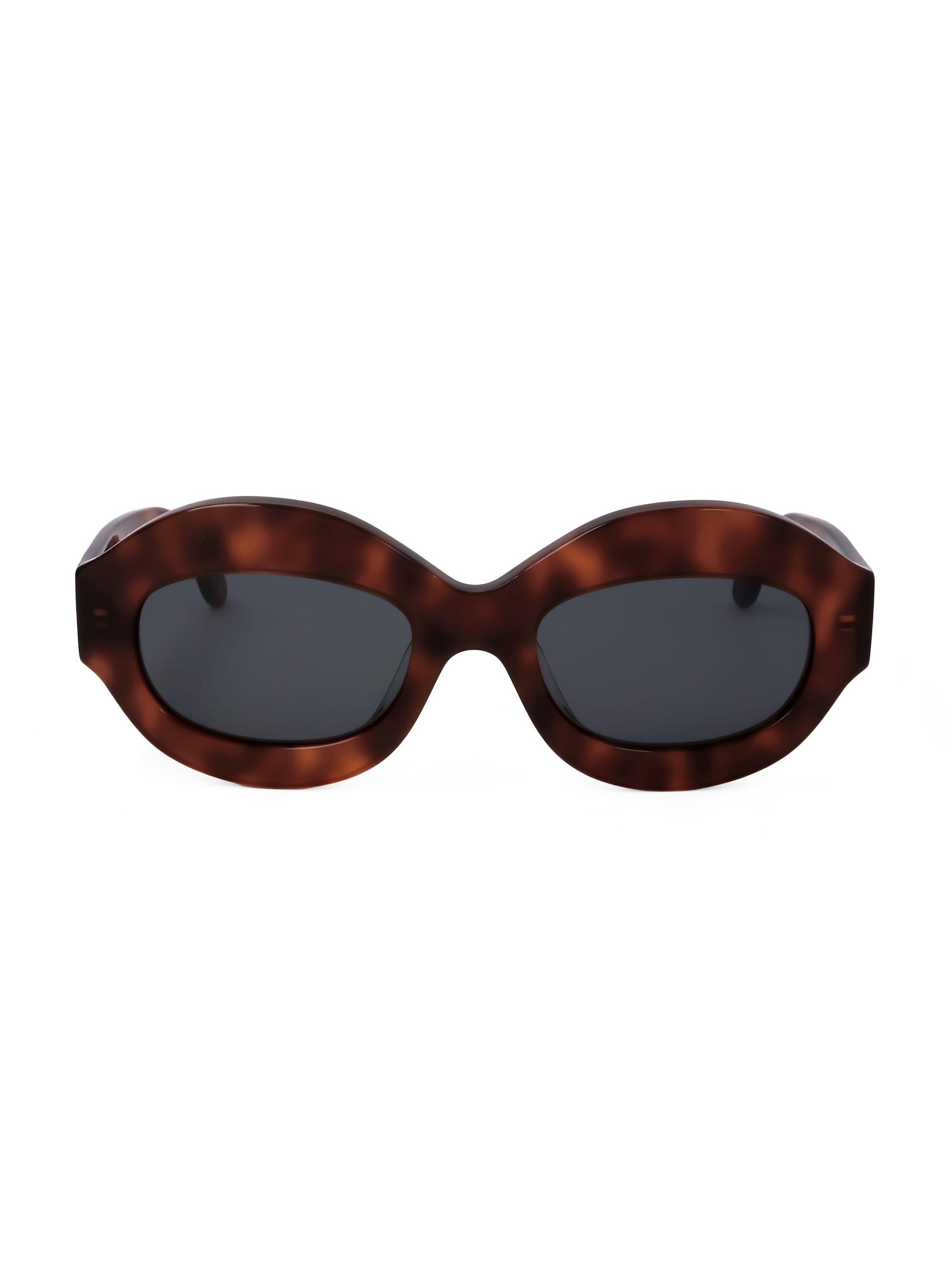 Marni Women's Ik Kil Cenote 54MM Round Sunglasses - Havana