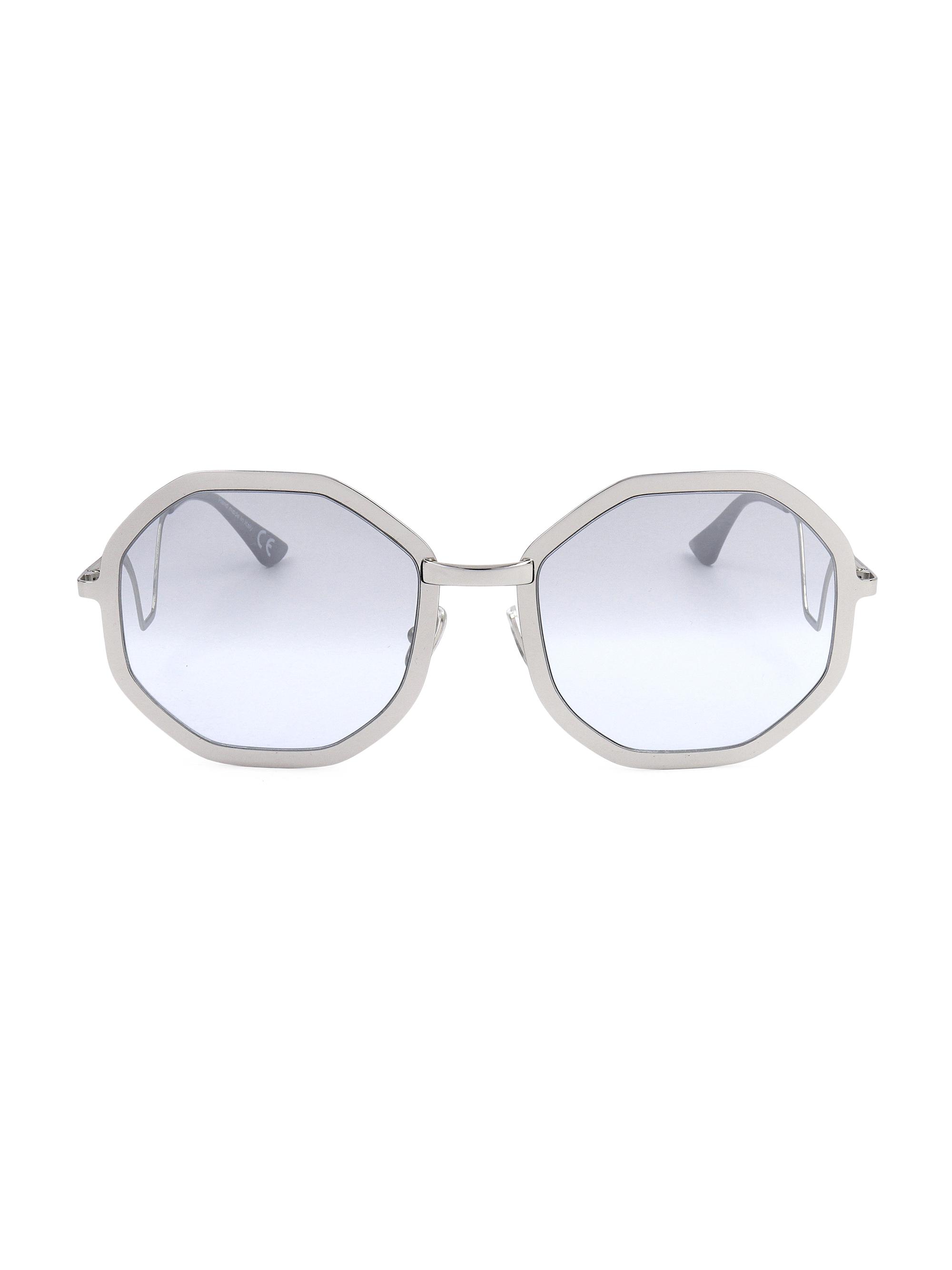 Marni Women's Kamiora Mine 58MM Round Sunglasses - Palladium