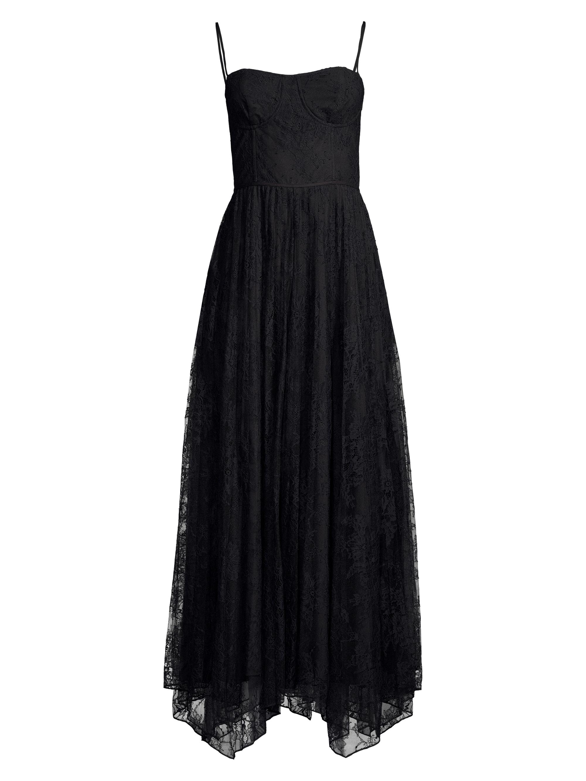 Donna Karan New York Social Occasion Floral-Lace Gown