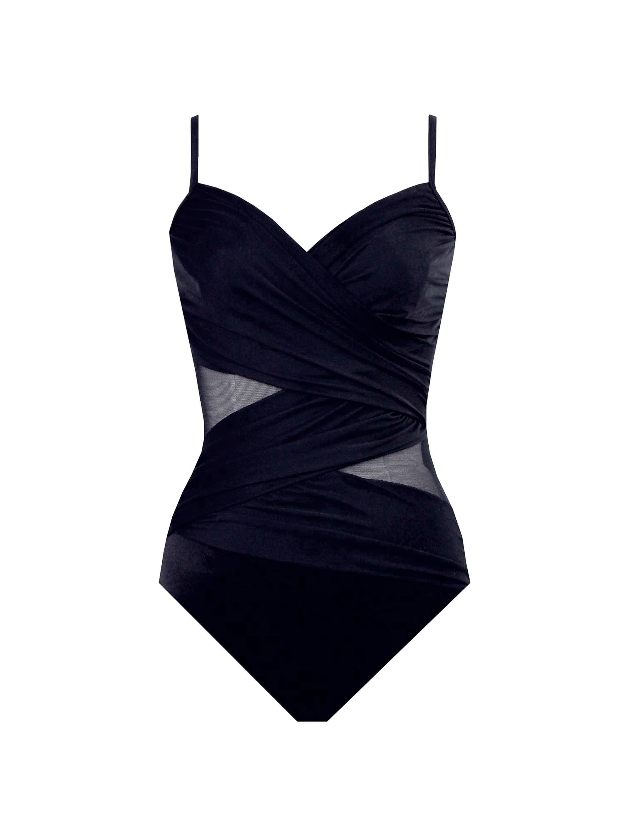 Miraclesuit Swim Women's DD Network Mystify One-Piece Swimsuit - Black