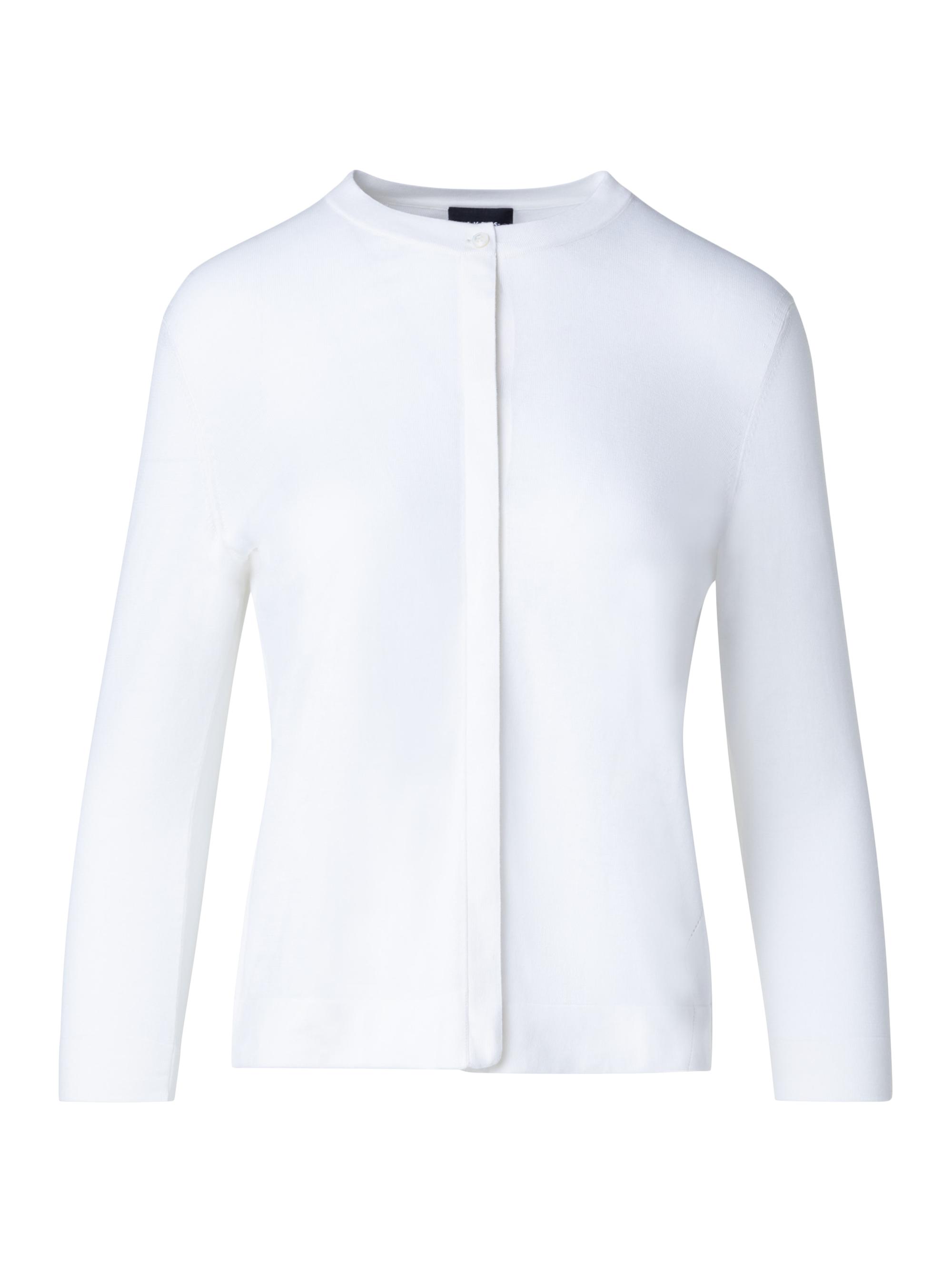 Akris Women's Core  Cardigan - Ecru