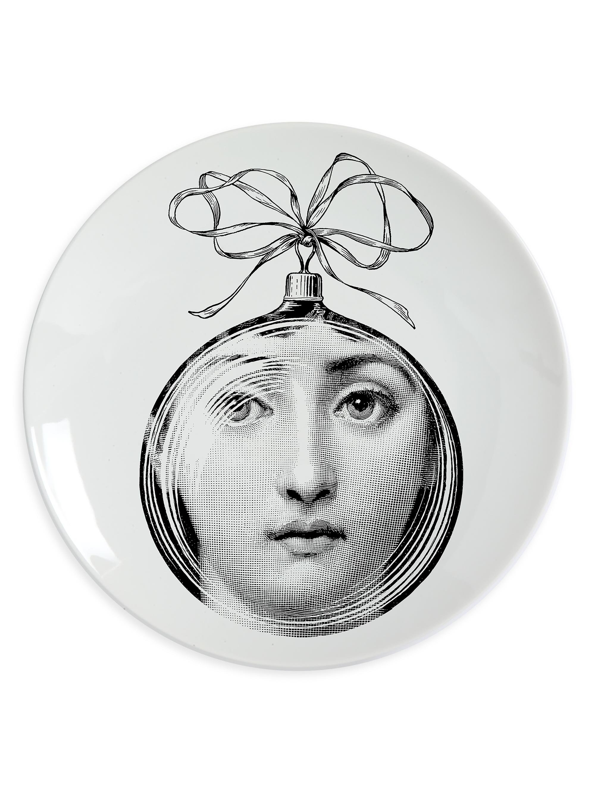 Fornasetti plate - Grey