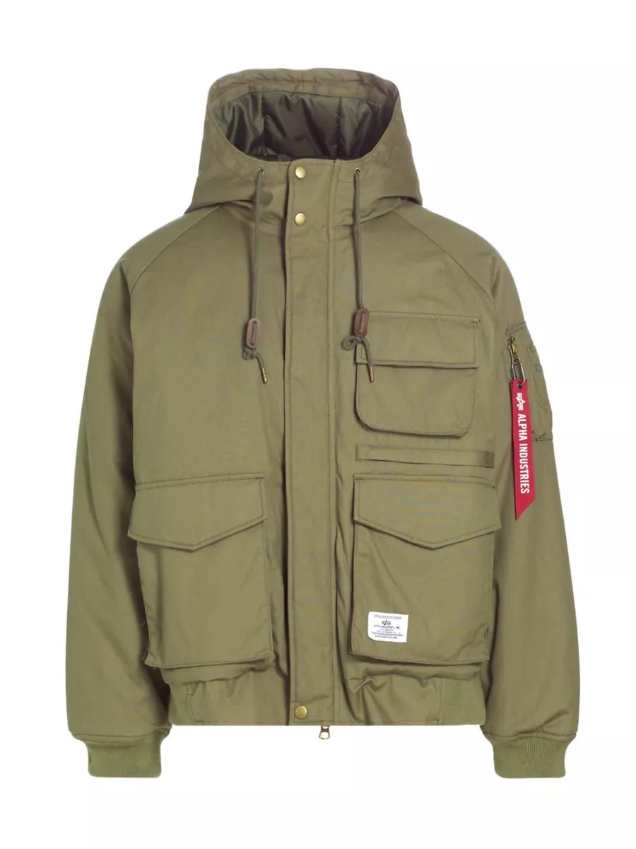 Shop Alpha Industries MA-1 Mod Cotton Hunting Jacket | Saks