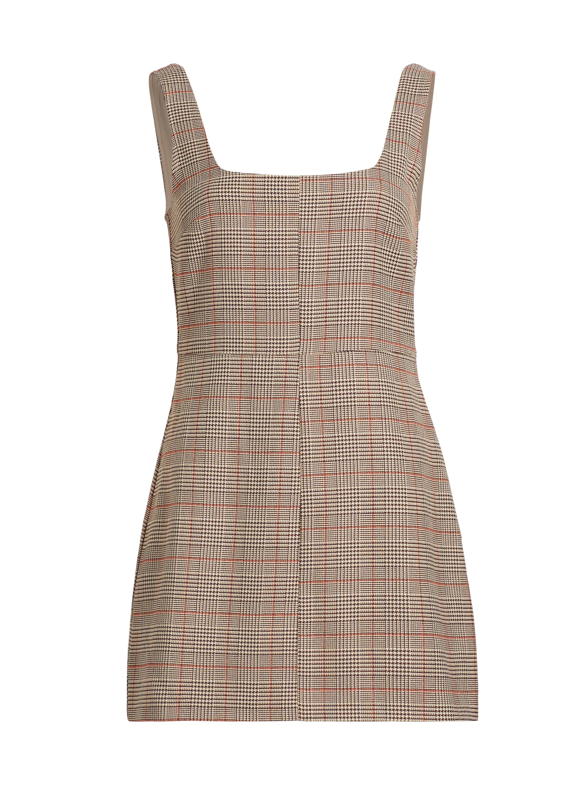 Ena Pelly Women's Elena Plaid Tailored Minidress - Mini Check