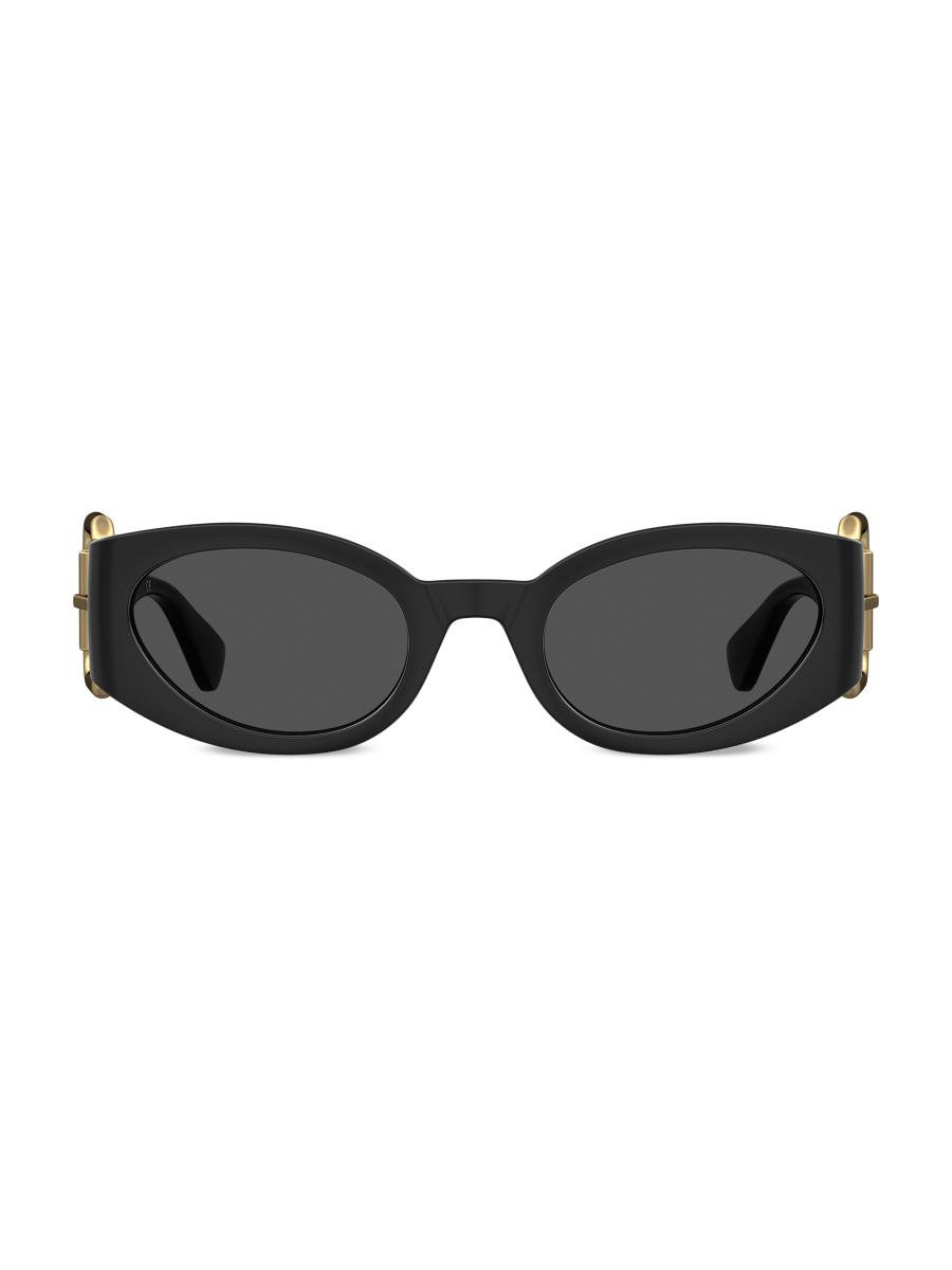 Moschino MOS154/S 53MM Oval Buckle Sunglasses | Saks Fifth Avenue