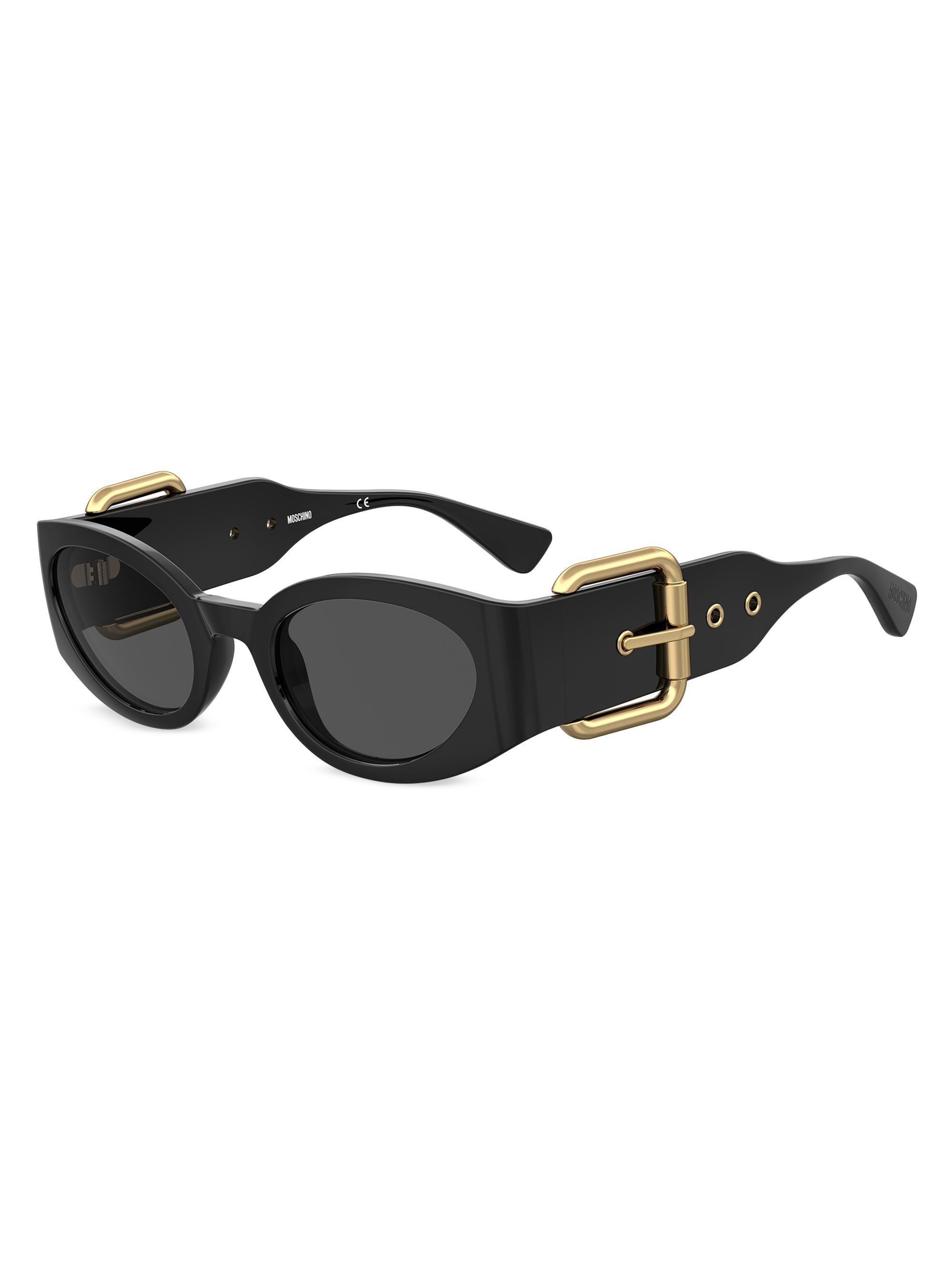 Moschino MOS154/S 53MM Oval Buckle Sunglasses | Saks Fifth Avenue