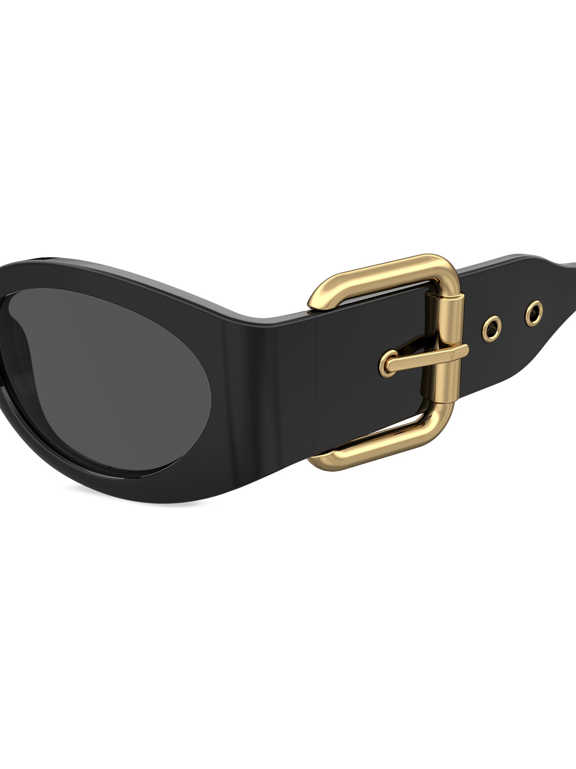 Moschino MOS154/S 53MM Oval Buckle Sunglasses | Saks Fifth Avenue