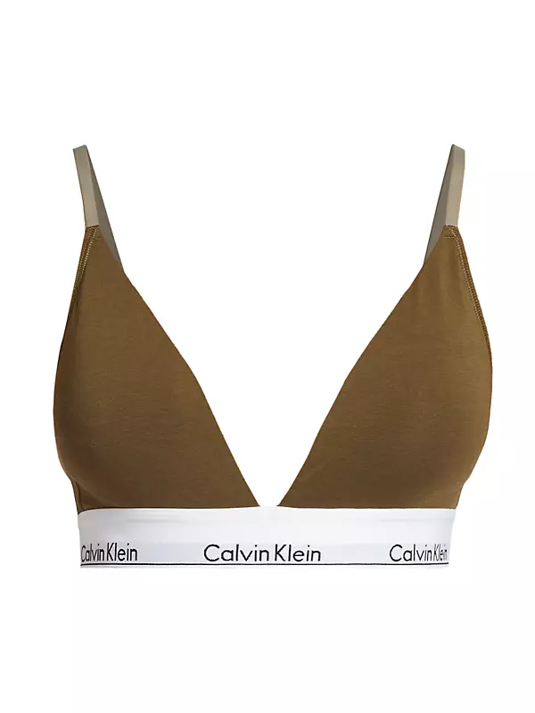 CALVIN KLEIN - Modern Cotton stretch-cotton blend triangle