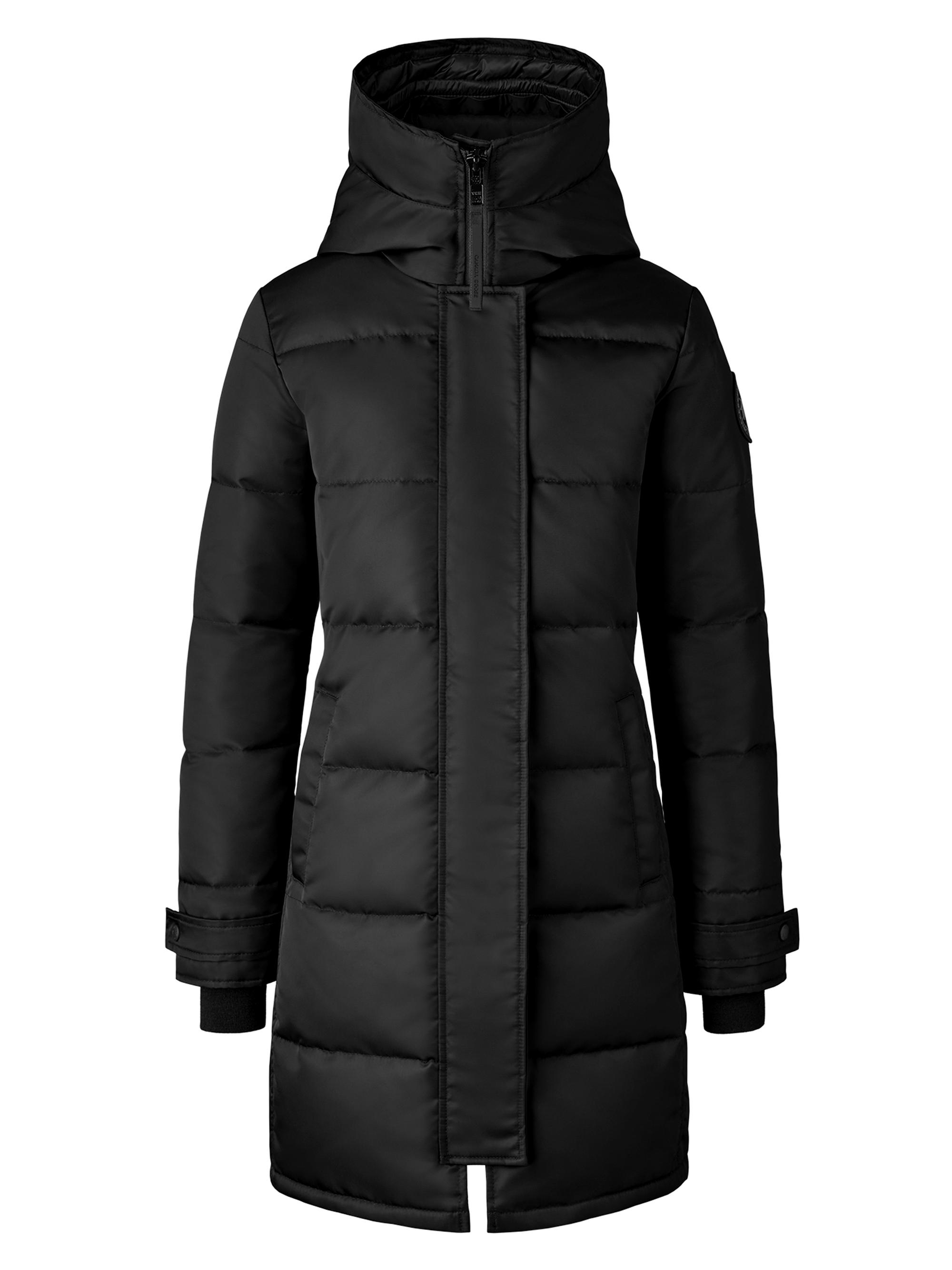 ジャケット・アウター Nylon High Density Cloth Long Coat Canada Goose Clair Quilted Nylon Long Coat | Saks Fifth Avenue