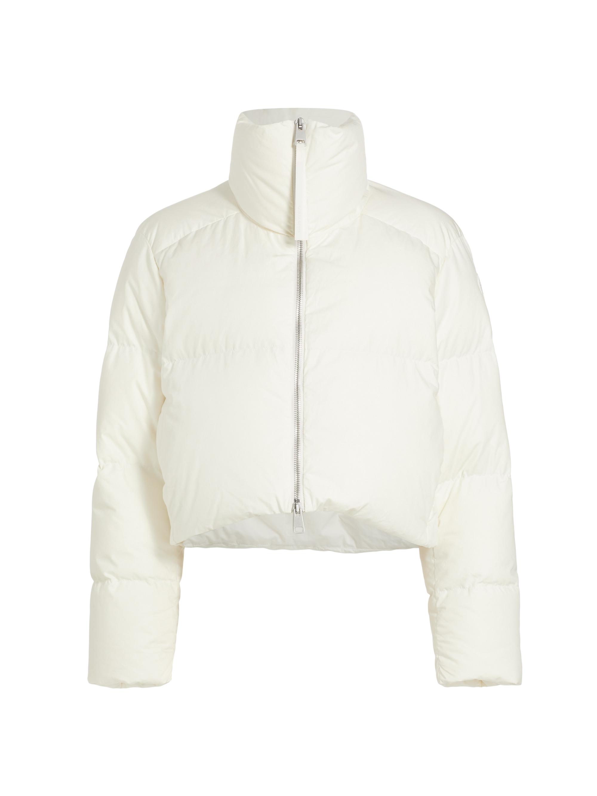 Canada Goose Women's Garnet Crop Puffer Jacket - North Star White | Thumbnail 8