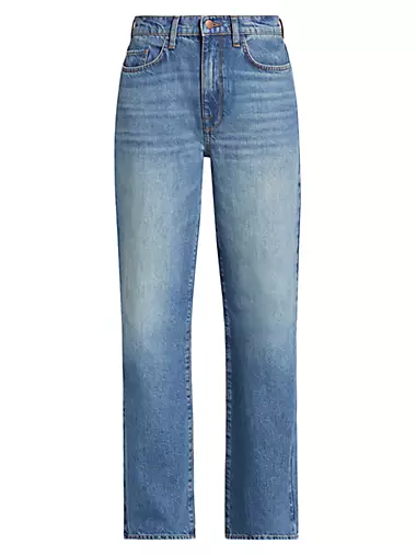 Ms. Mackie Gradient High-Rise Baggy Jeans