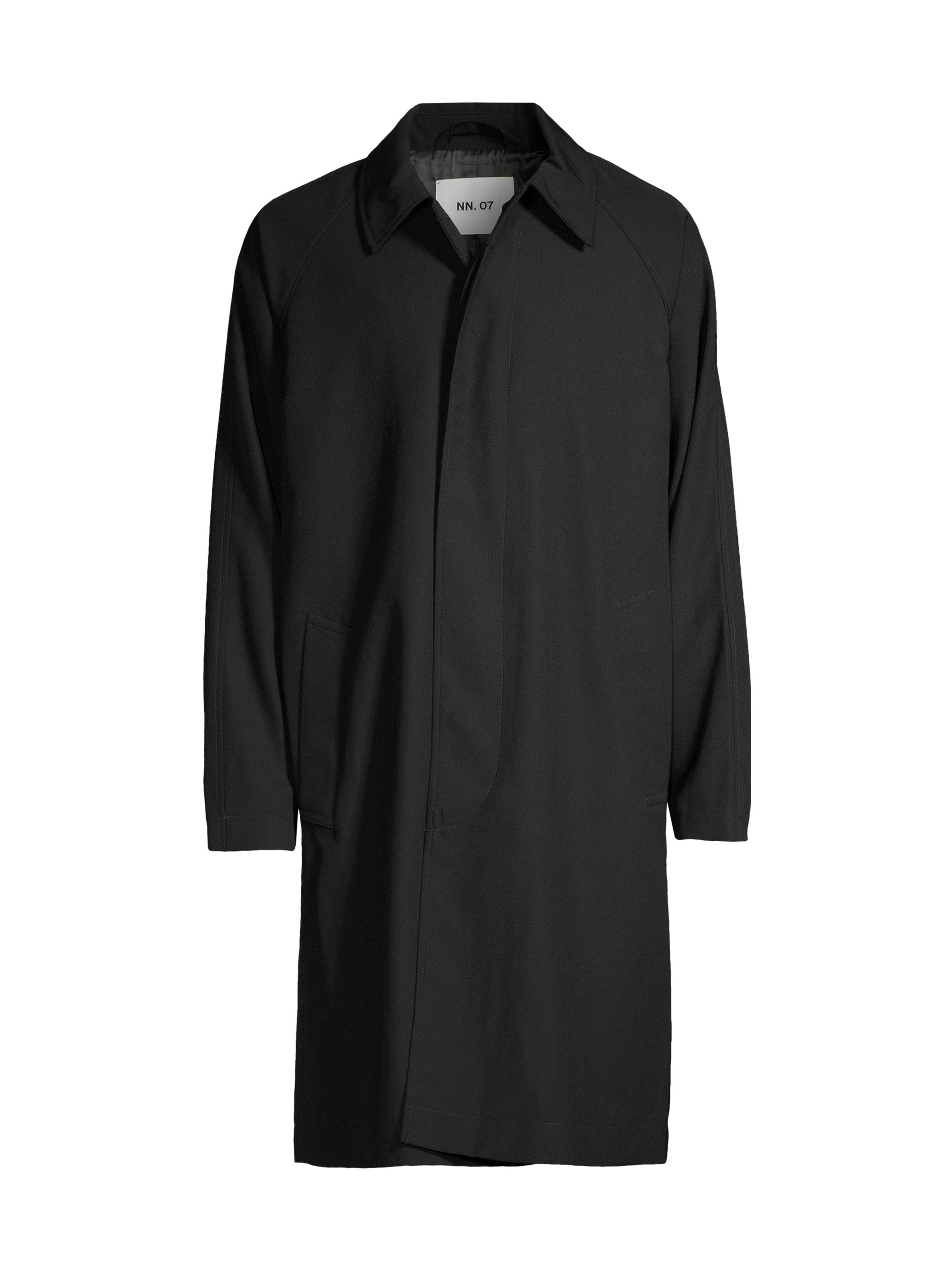 NN07 Men's Rocko Wool-Blend Coat - Navy