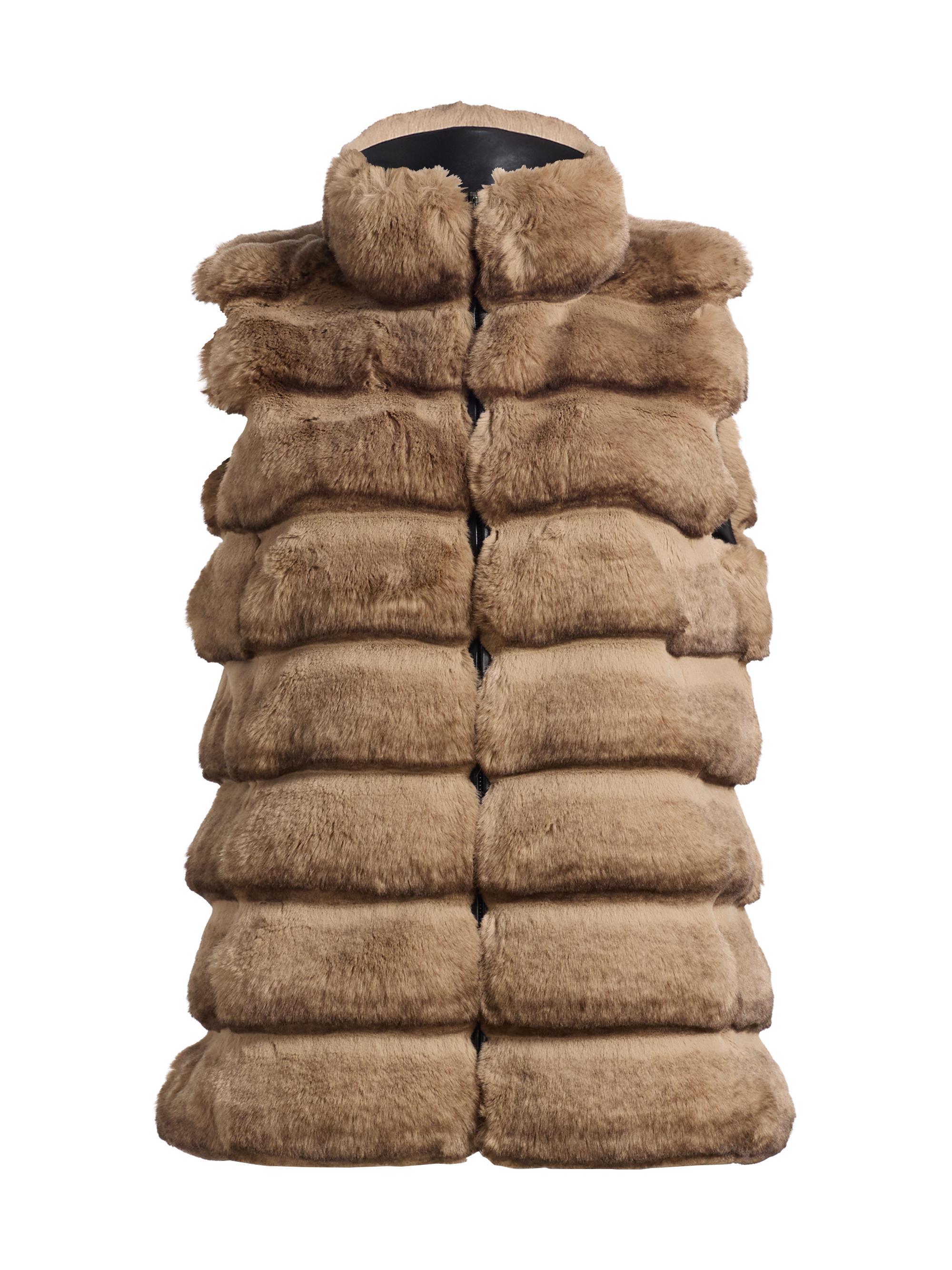 Jocelyn Plush Reversible Faux Fur Vest | Saks Fifth Avenue