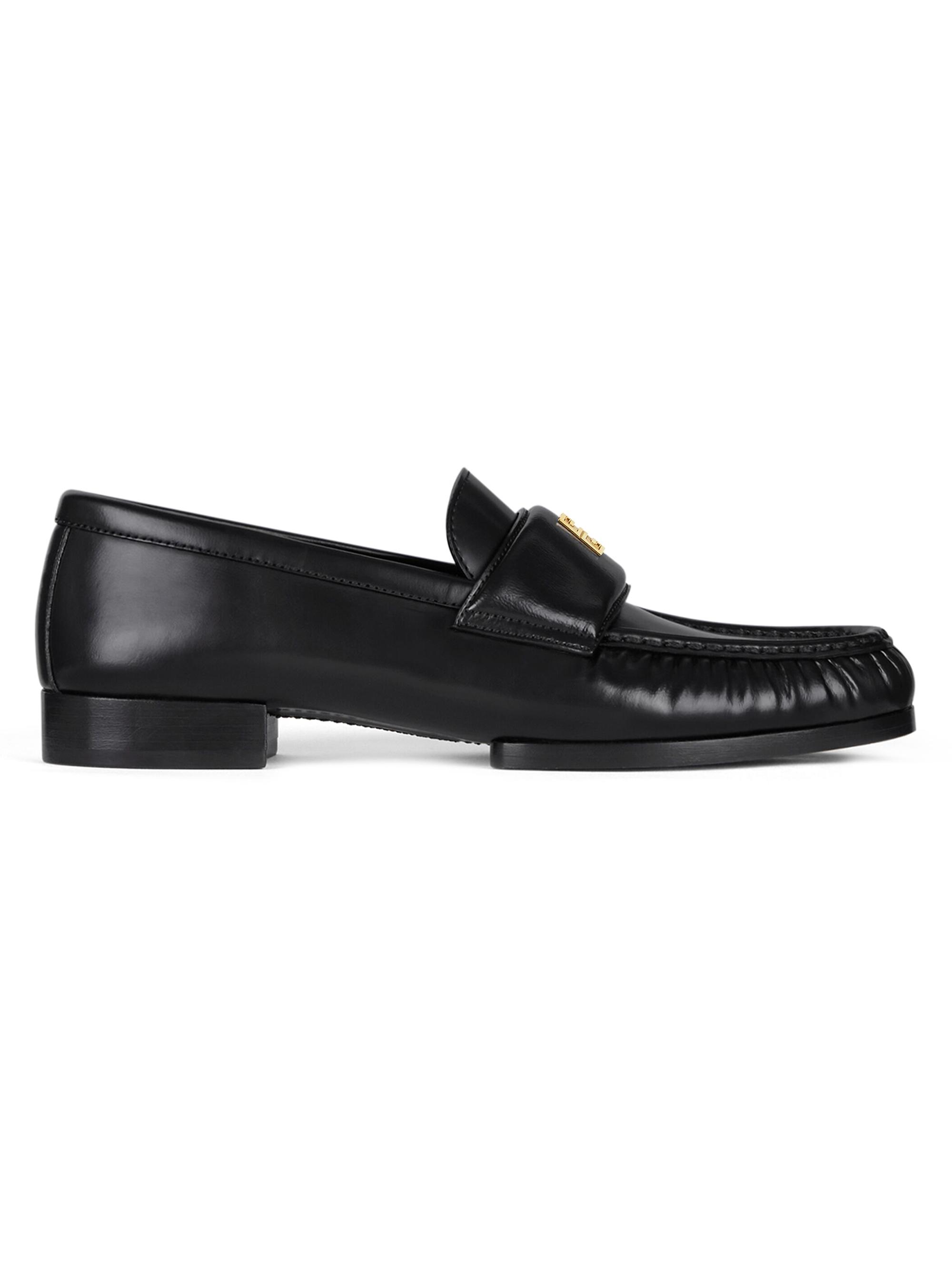 Givenchy Women's 4G Loafers in Leather - Black