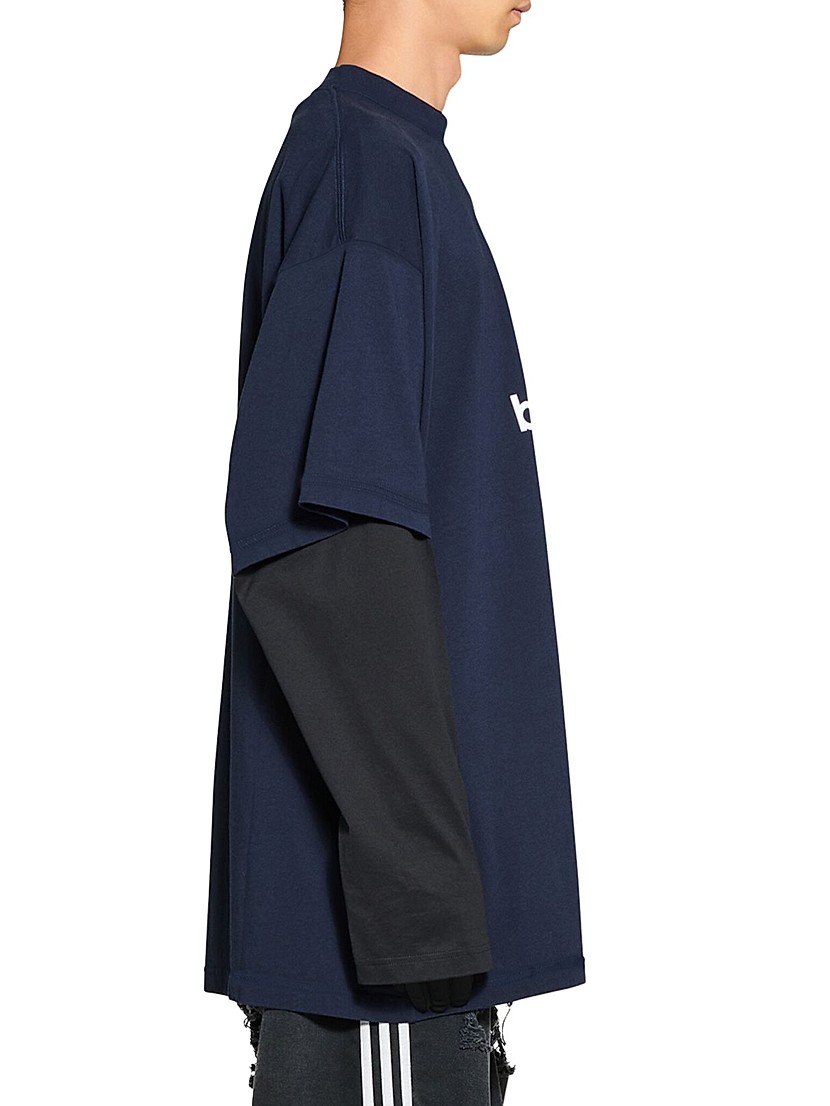 Shop Balenciaga Adidas / Balenciaga Oversized T-Shirt | Saks Shop Balenciaga Adidas / Balenciaga Oversized T-Shirt | Saks