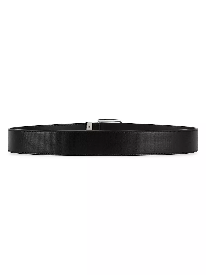 Shop Givenchy Gentleman Belt In 4G Classic Leather | Saks Fifth Avenue