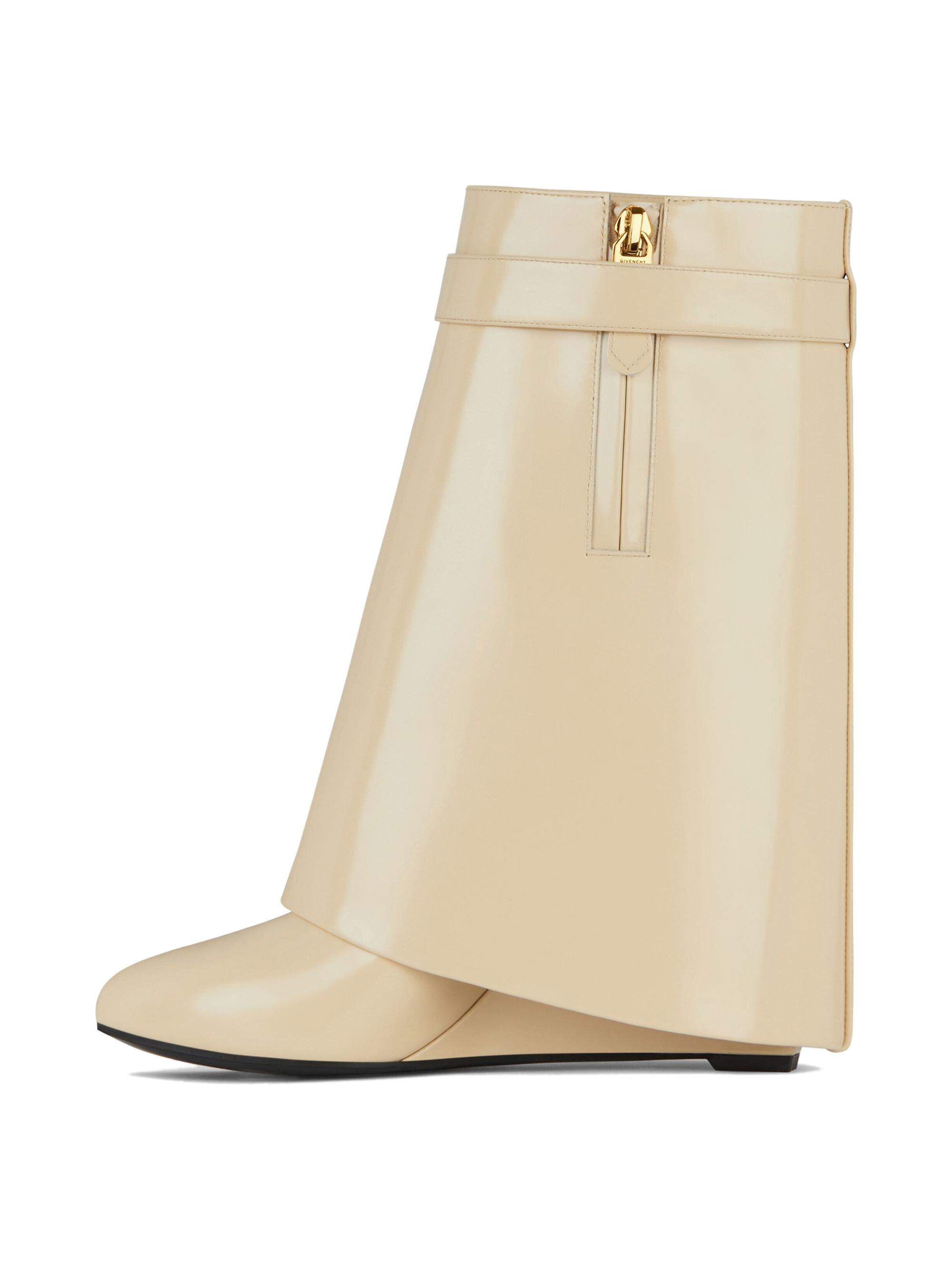 givenchy シャークロックウエスタンブーツ Givenchy 60mm Shark Lock Cowboy Leather Boots | Black | FARFETCH