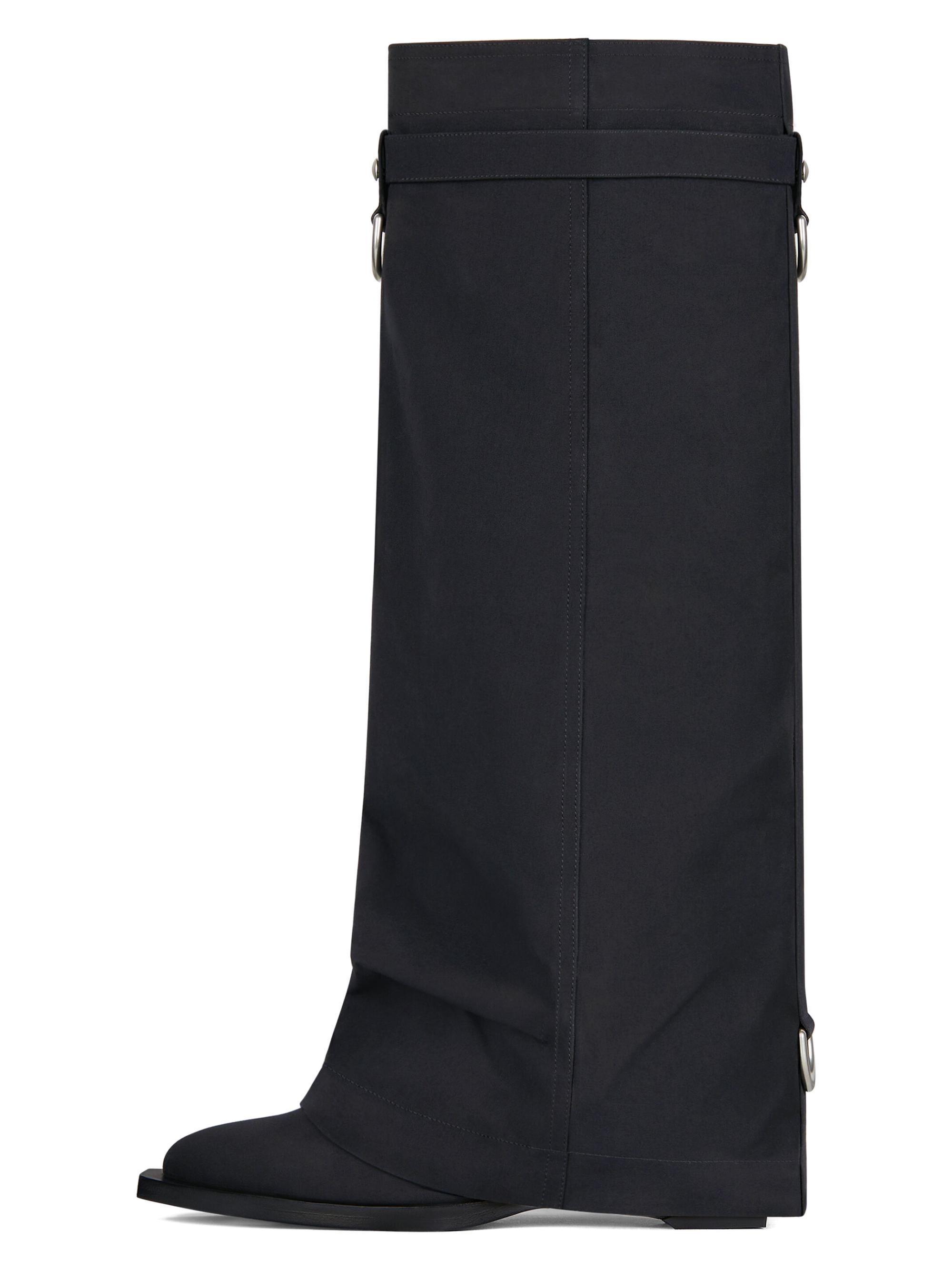 Givenchy Shark Lock Cowboy Boots with Pocket and Buckles | Saks