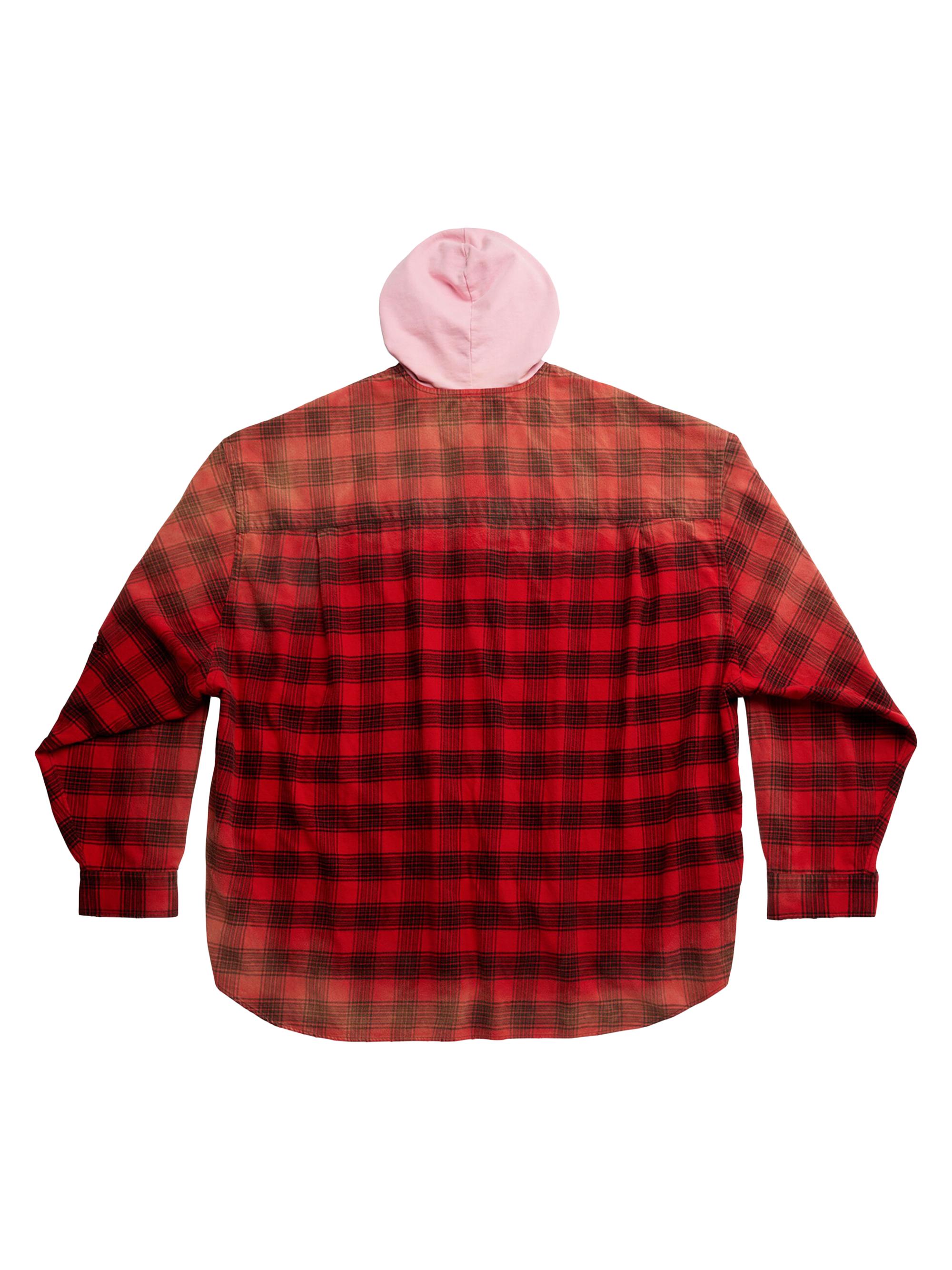 ジャケット・アウター BALENCIAGA 23SS HOODED CHECK SHIRT 0400019749848_RED_A1?wid=830&