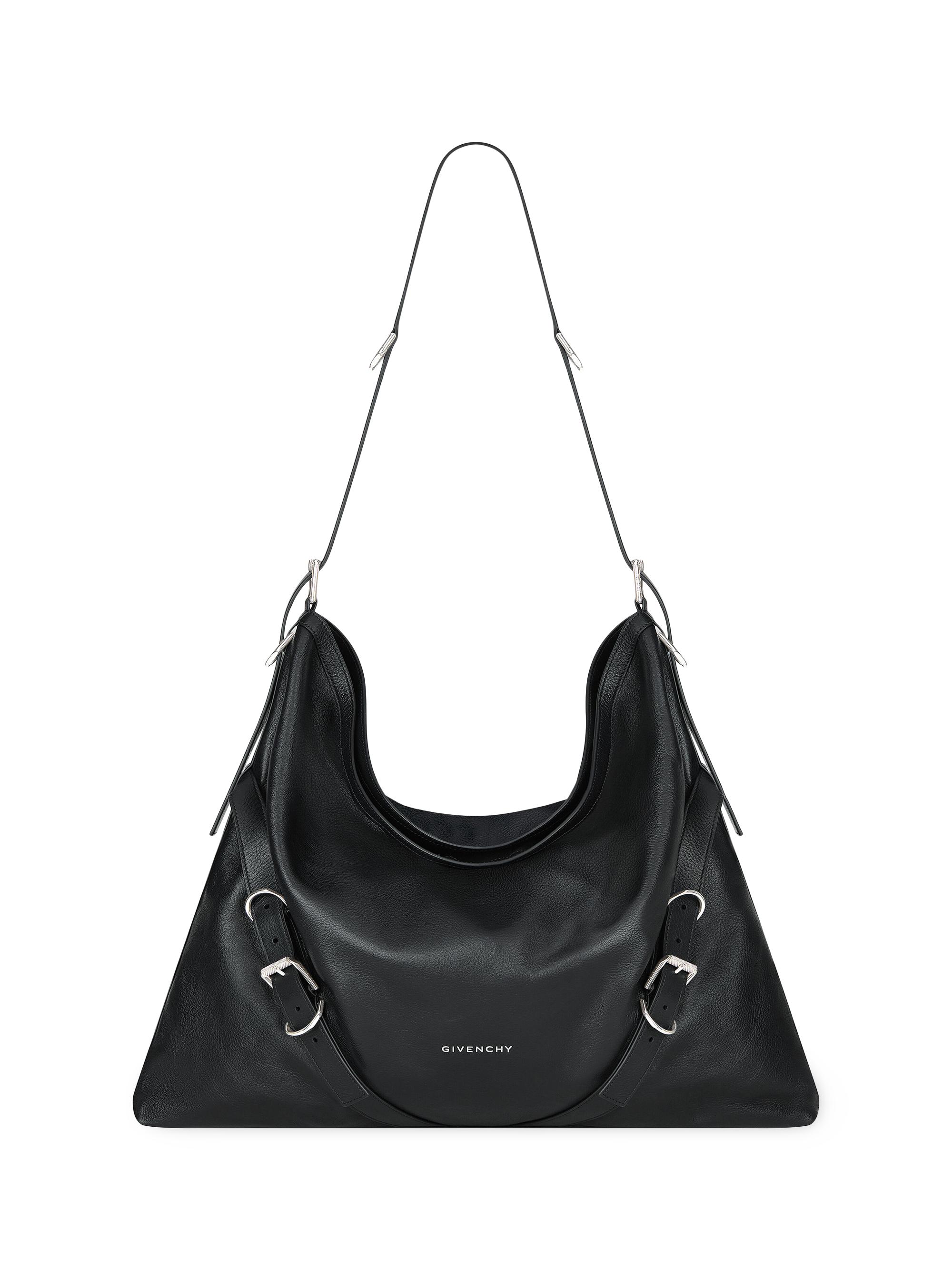 Givenchy Men's  Voyou Bag In Grained Leather - Black