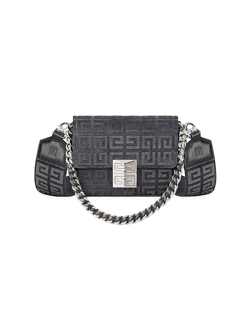 Shop Givenchy Small 4G Crossbody Bag In Lurex Embroidery Shop Givenchy Small 4G Crossbody Bag In Lurex Embroidery
