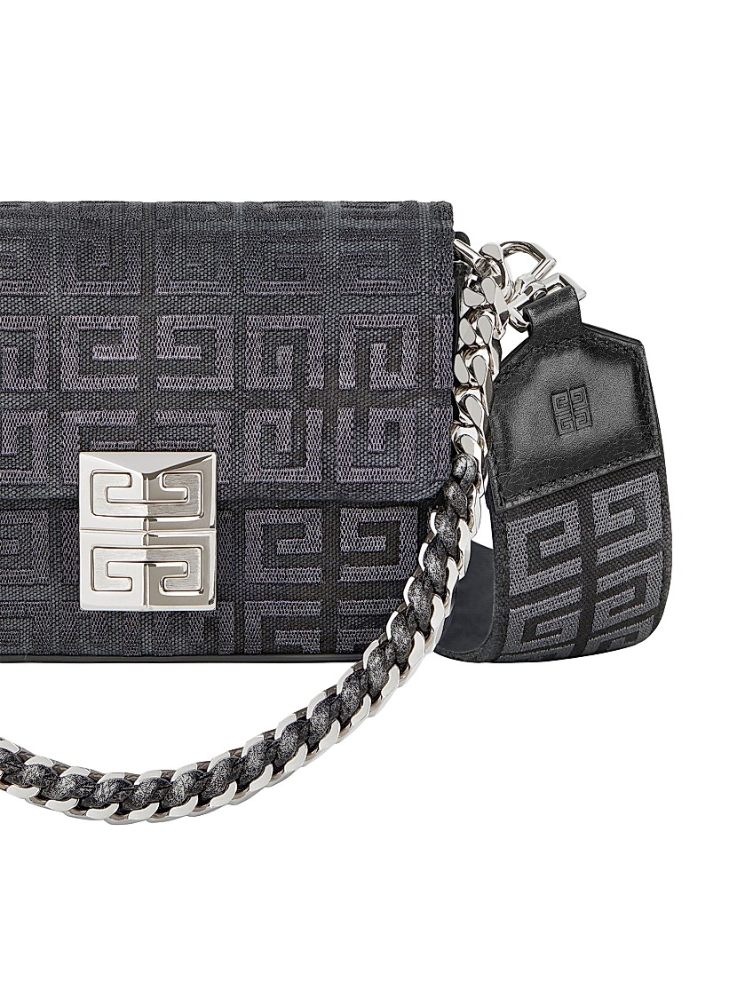 Shop Givenchy Small 4G Crossbody Bag In Lurex Embroidery Shop Givenchy Small 4G Crossbody Bag In Lurex Embroidery