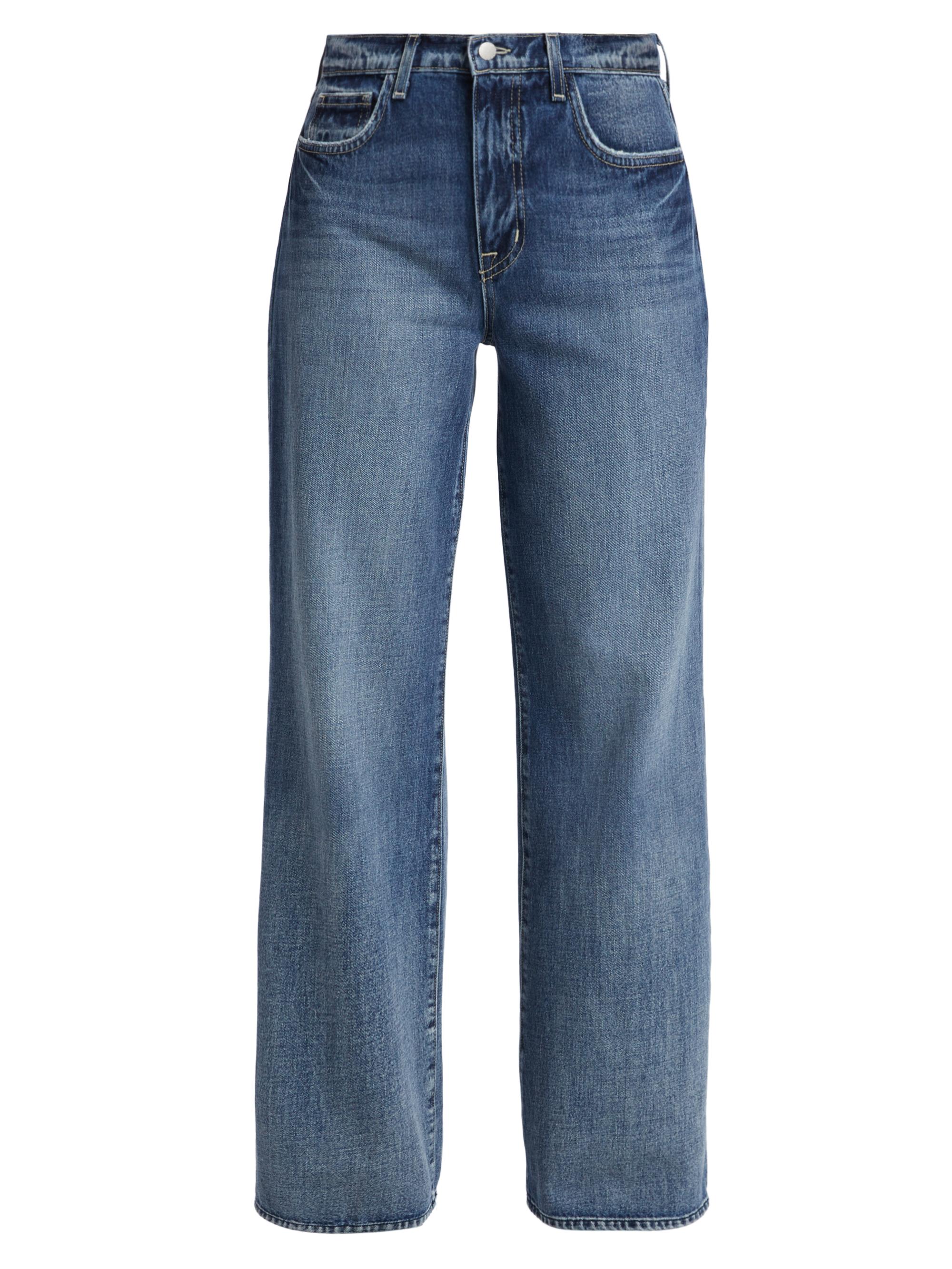 L'AGENCE Women's Alicent Wide-Leg Jeans - Granada