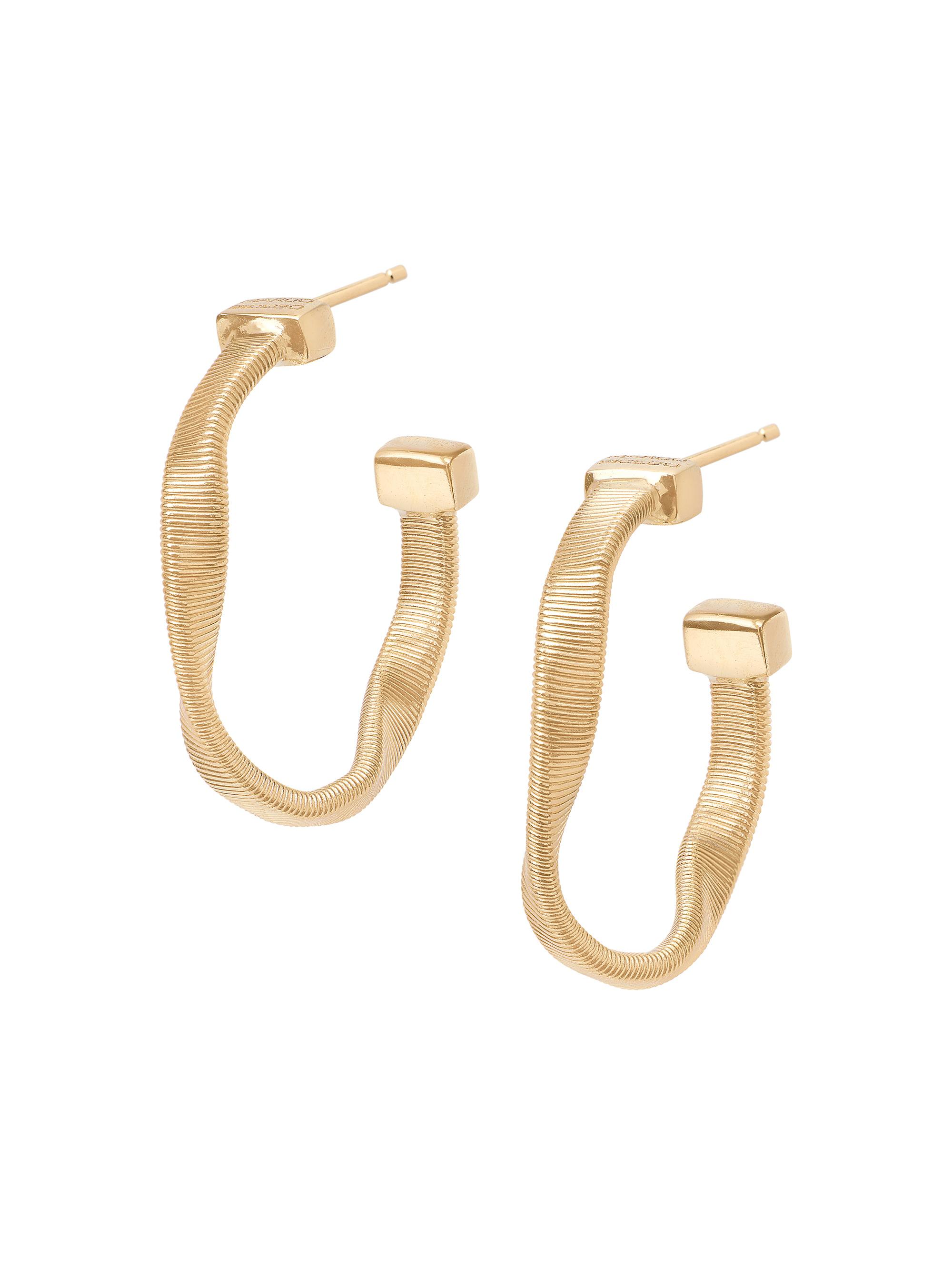 Marco Bicego Women's Marrakech 18K Yellow Gold  Twisted Hoop Earrings - Yellow Gold