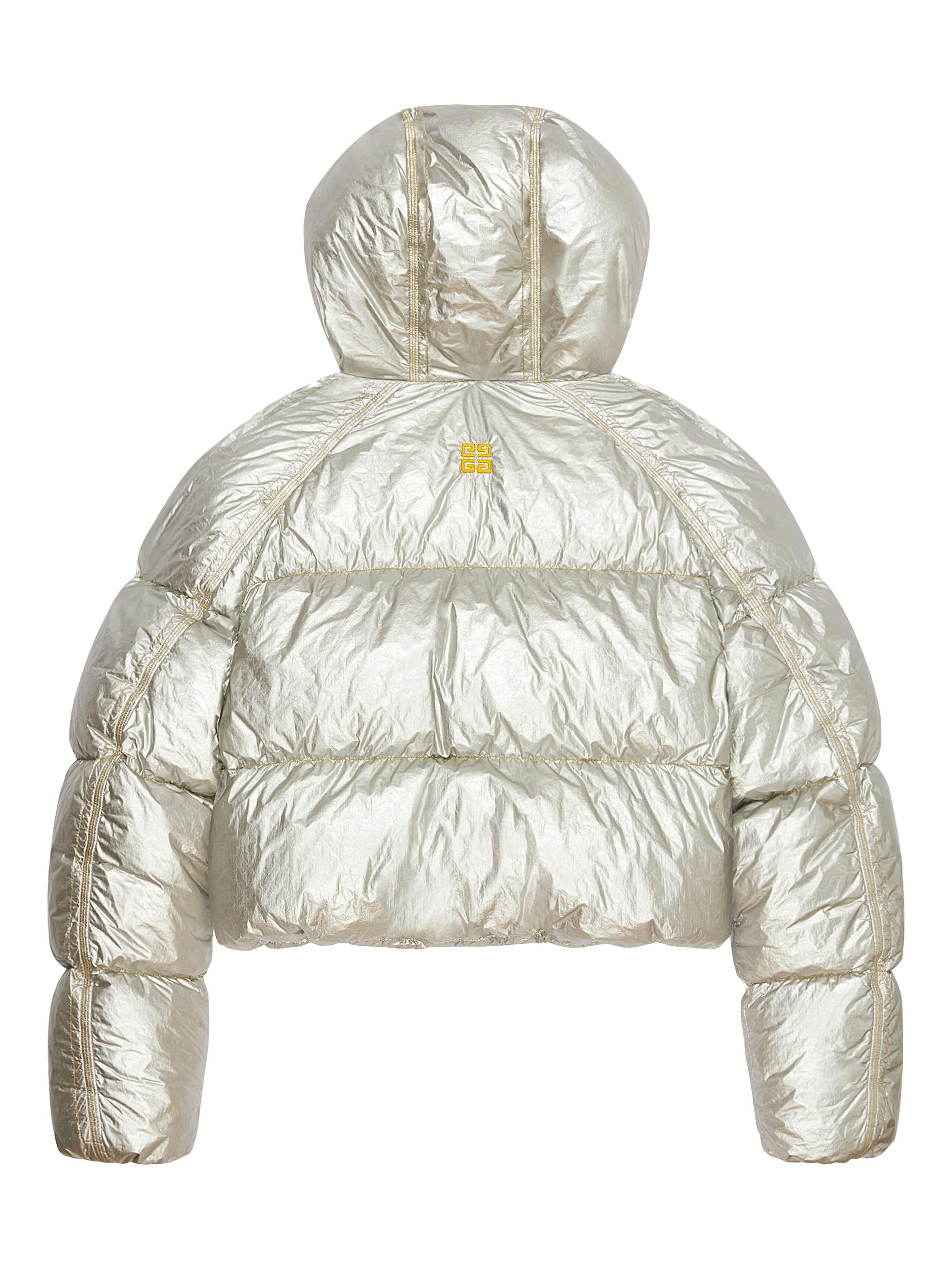 Givenchy Laminated Hooded Puffer Jacket | Saks Fifth Avenue